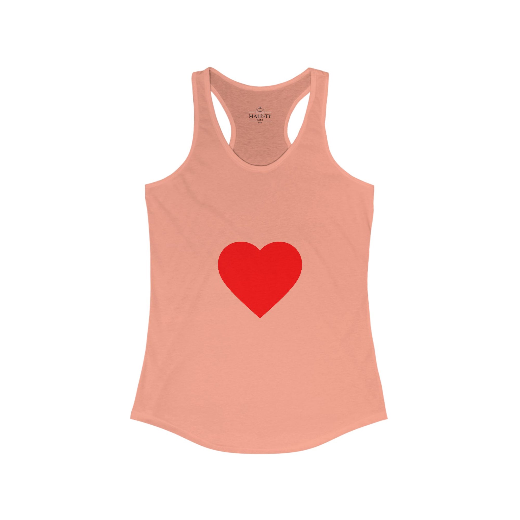 Love Racerback Tank, Bohemian Style Top, Summer Attire, Casual Wear, Gift for Her, Festival Clothing