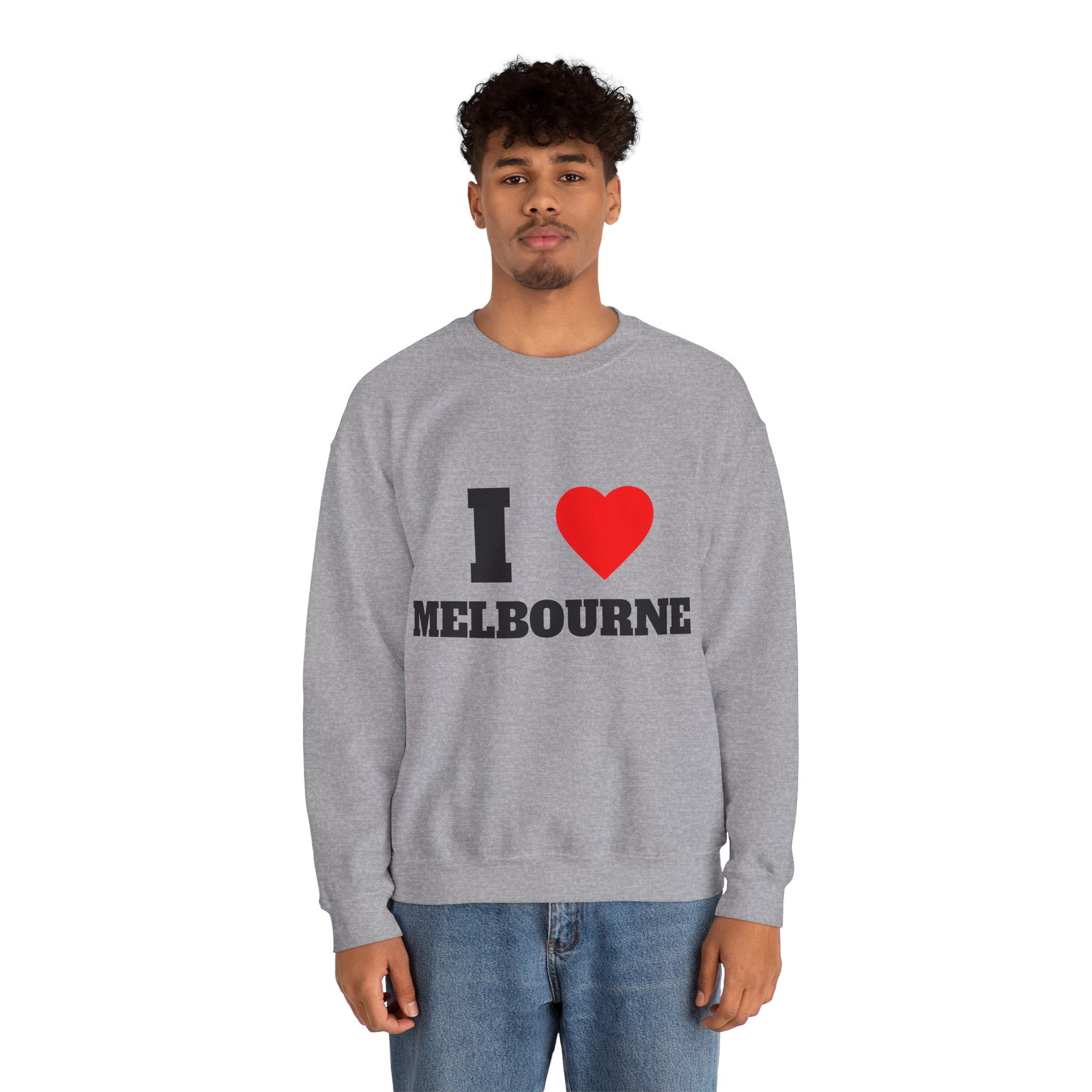 I Love Melbourne Unisex Crewneck Sweatshirt | Cozy Gift for Travelers, Fashion Lovers, Tasmania Souvenir, Comfortable Sweatshirt, [...]
