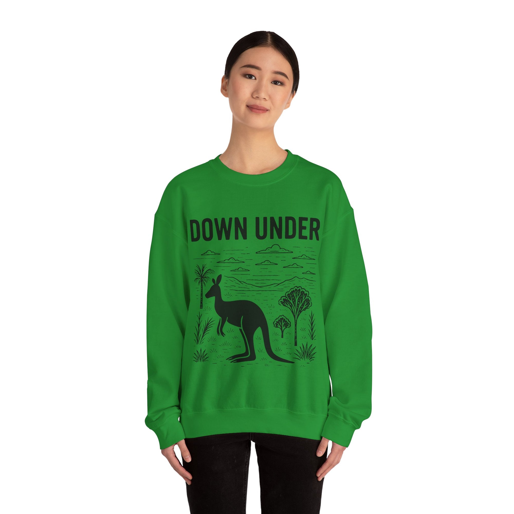 Down Under Unisex Crewneck Sweatshirt | Cozy Gift for Travelers, Fashion Lovers, Tasmania Souvenir, Comfortable Sweatshirt, [...]