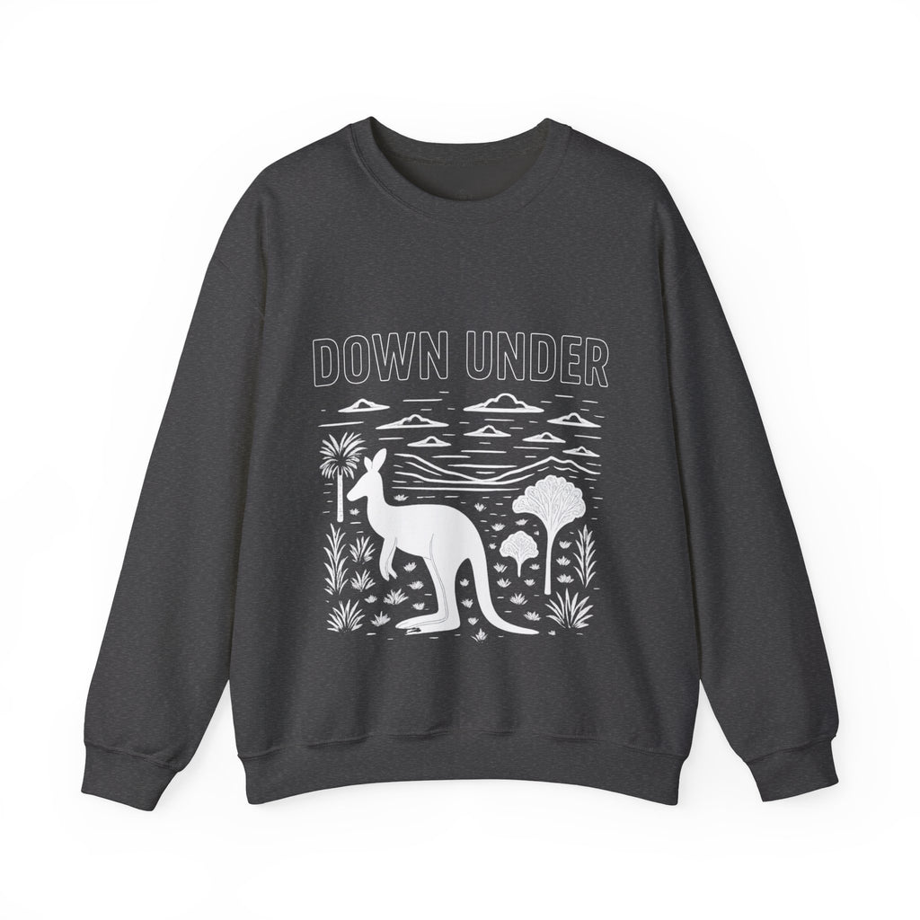 Down Under Unisex Crewneck Sweatshirt | Cozy Gift for Travelers, Fashion Lovers, Tasmania Souvenir, Comfortable Sweatshirt, [...]