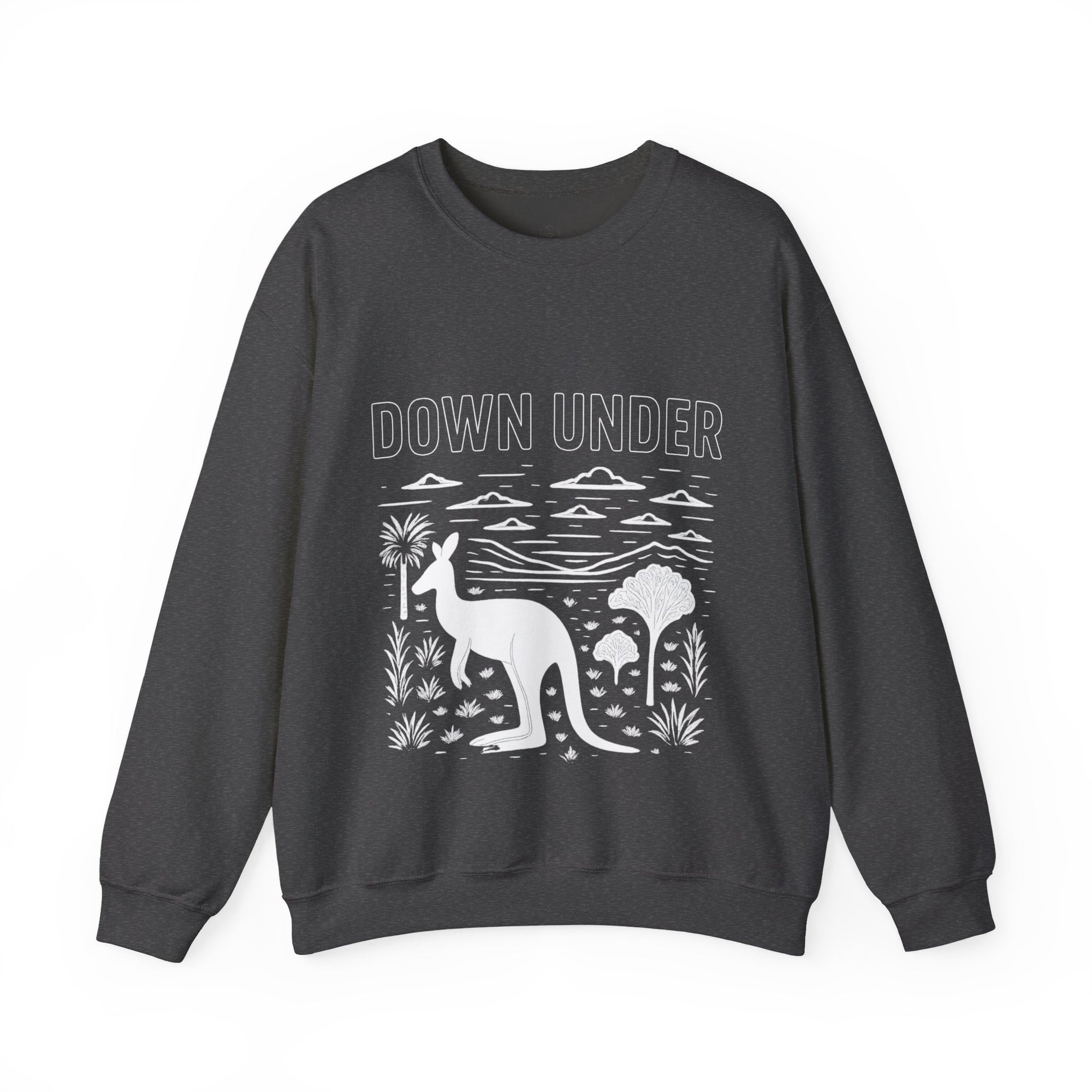 Down Under Unisex Crewneck Sweatshirt | Cozy Gift for Travelers, Fashion Lovers, Tasmania Souvenir, Comfortable Sweatshirt, [...]