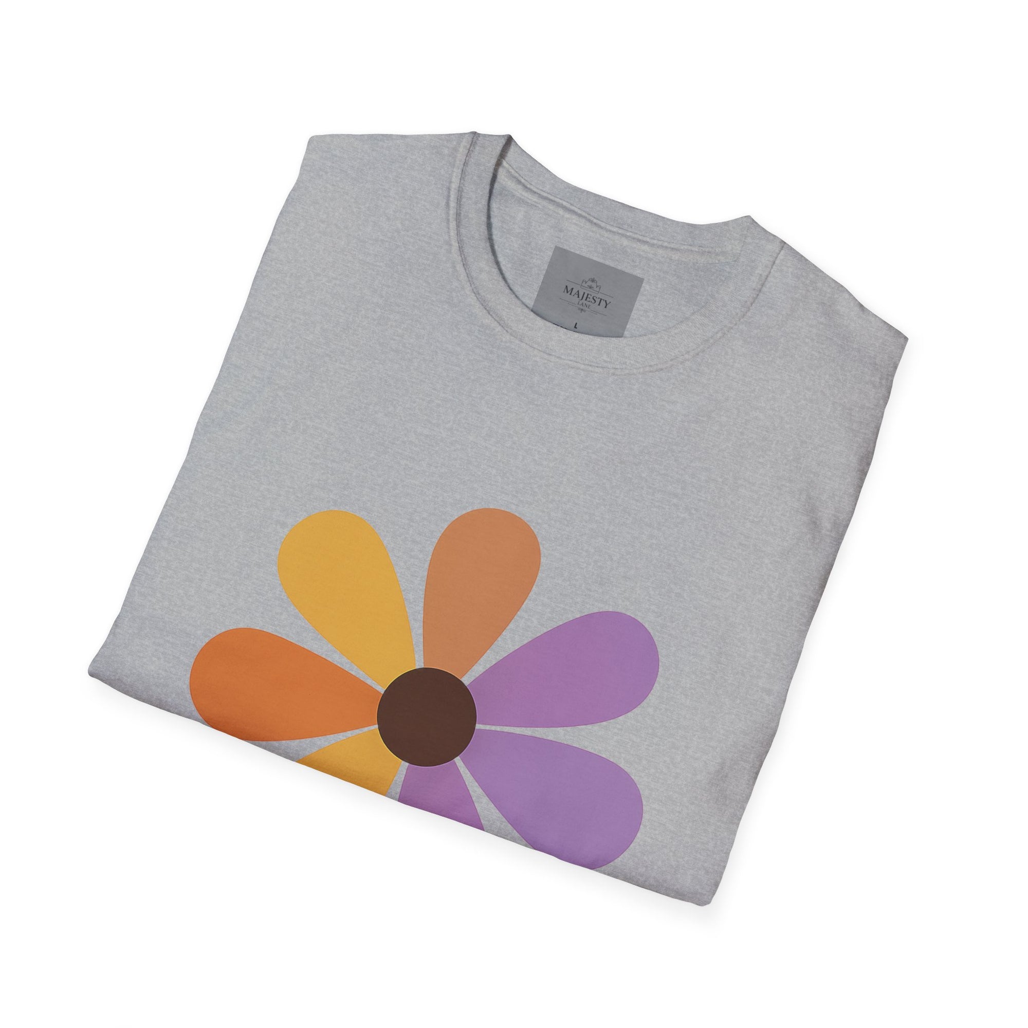 Blooming Flower Unisex T-Shirt, Softstyle Tee, Inspirational Shirt, Heartfelt Gift