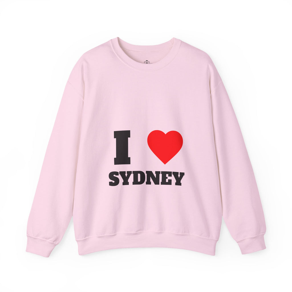 I Love Sydney Unisex Crewneck Sweatshirt | Cozy Gift for Travelers, Fashion Lovers, Tasmania Souvenir, Comfortable Sweatshirt, [...]