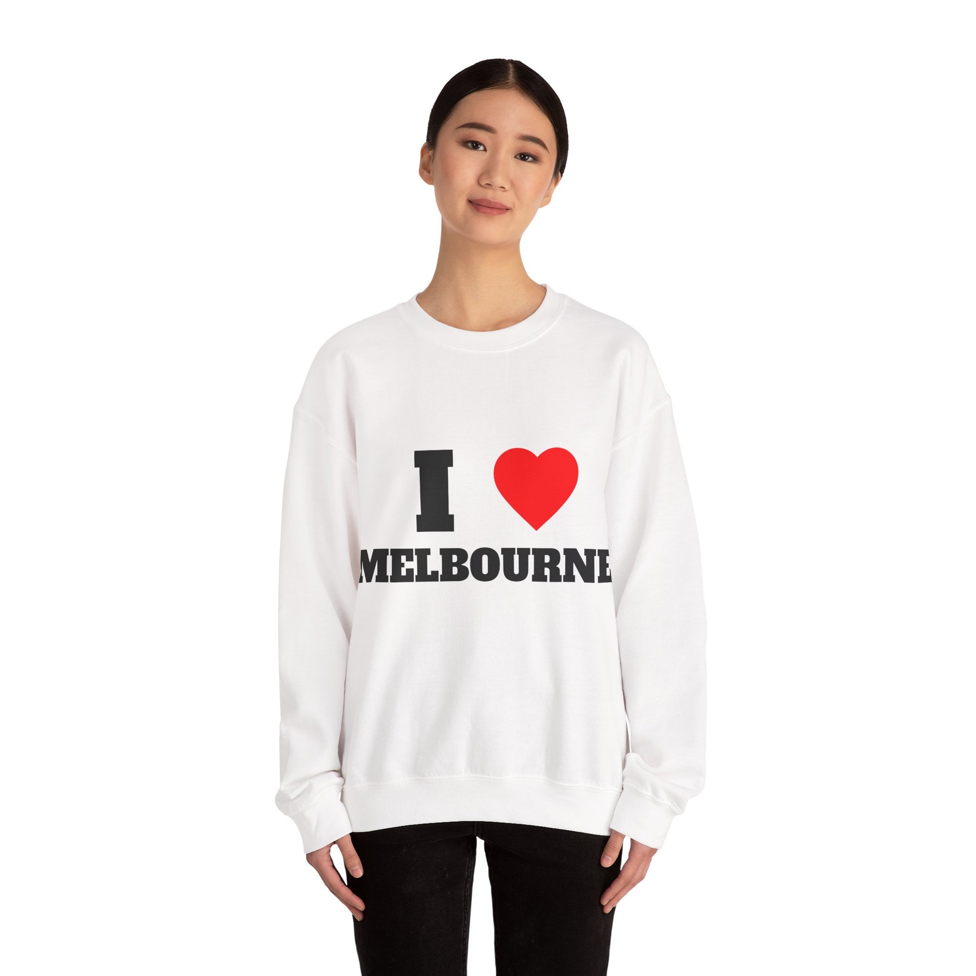 I Love Melbourne Unisex Crewneck Sweatshirt | Cozy Gift for Travelers, Fashion Lovers, Tasmania Souvenir, Comfortable Sweatshirt, [...]