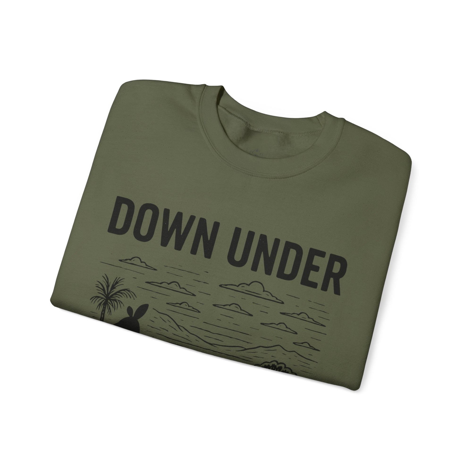Down Under Unisex Crewneck Sweatshirt | Cozy Gift for Travelers, Fashion Lovers, Tasmania Souvenir, Comfortable Sweatshirt, [...]
