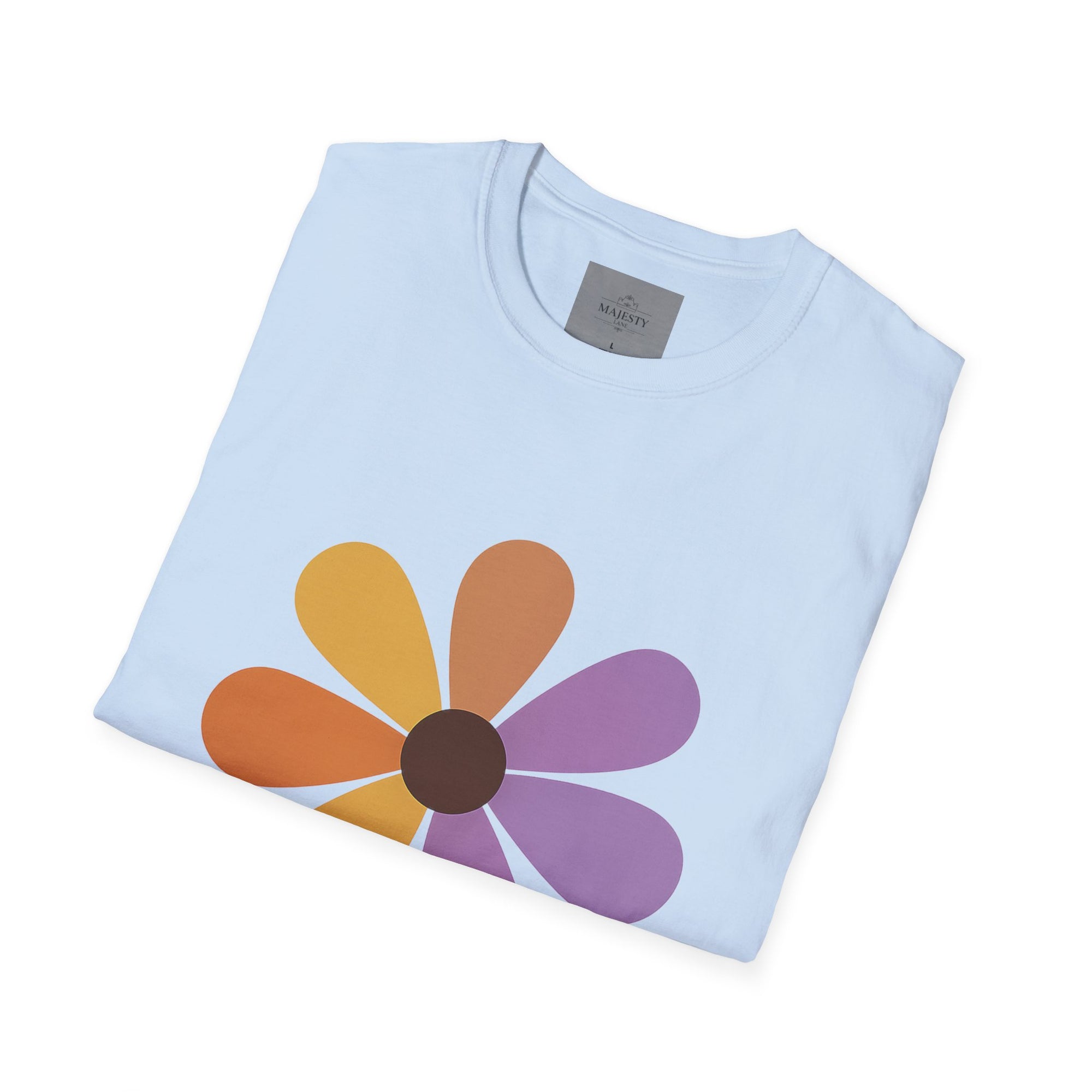 Blooming Flower Unisex T-Shirt, Softstyle Tee, Inspirational Shirt, Heartfelt Gift