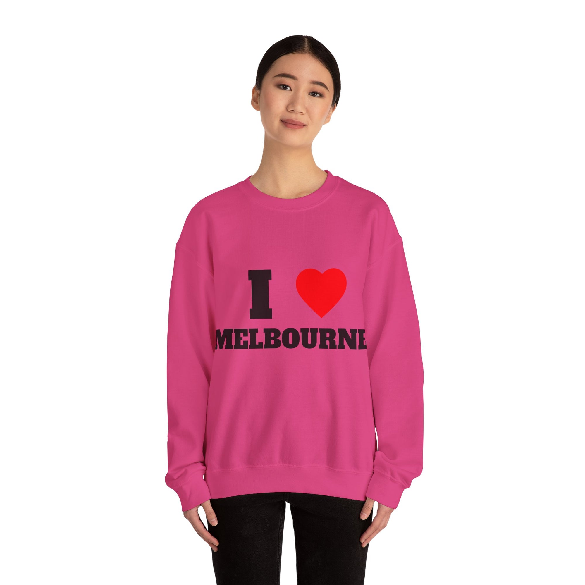 I Love Melbourne Unisex Crewneck Sweatshirt | Cozy Gift for Travelers, Fashion Lovers, Tasmania Souvenir, Comfortable Sweatshirt, [...]