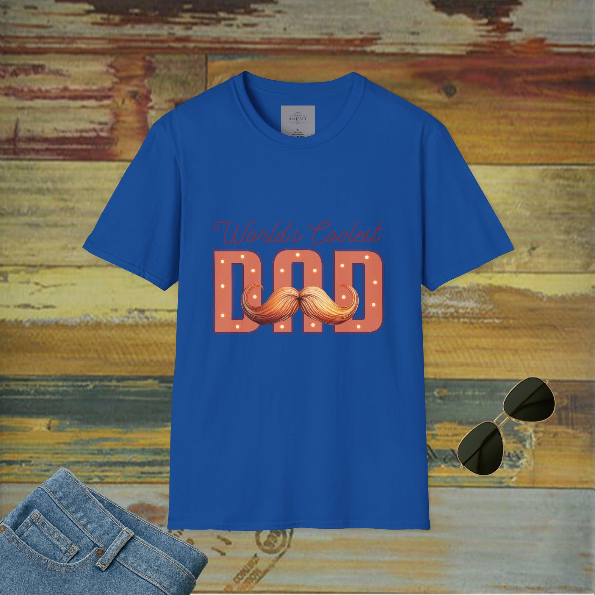 World's Coolest Dad T-Shirt, Softstyle Tee