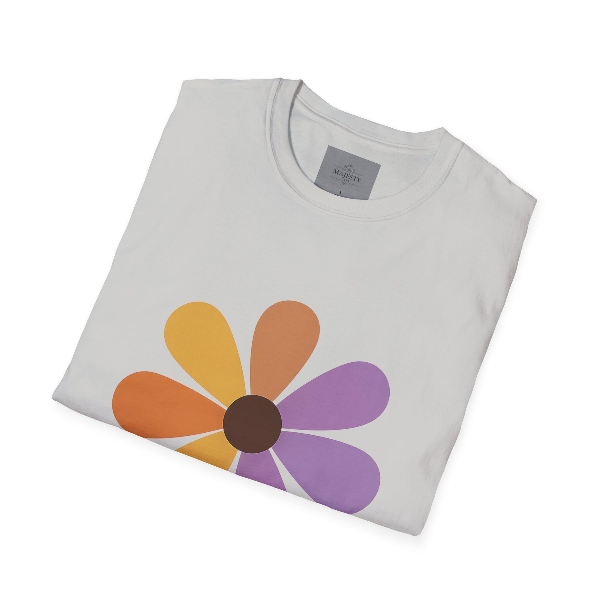 Blooming Flower Unisex T-Shirt, Softstyle Tee, Inspirational Shirt, Heartfelt Gift