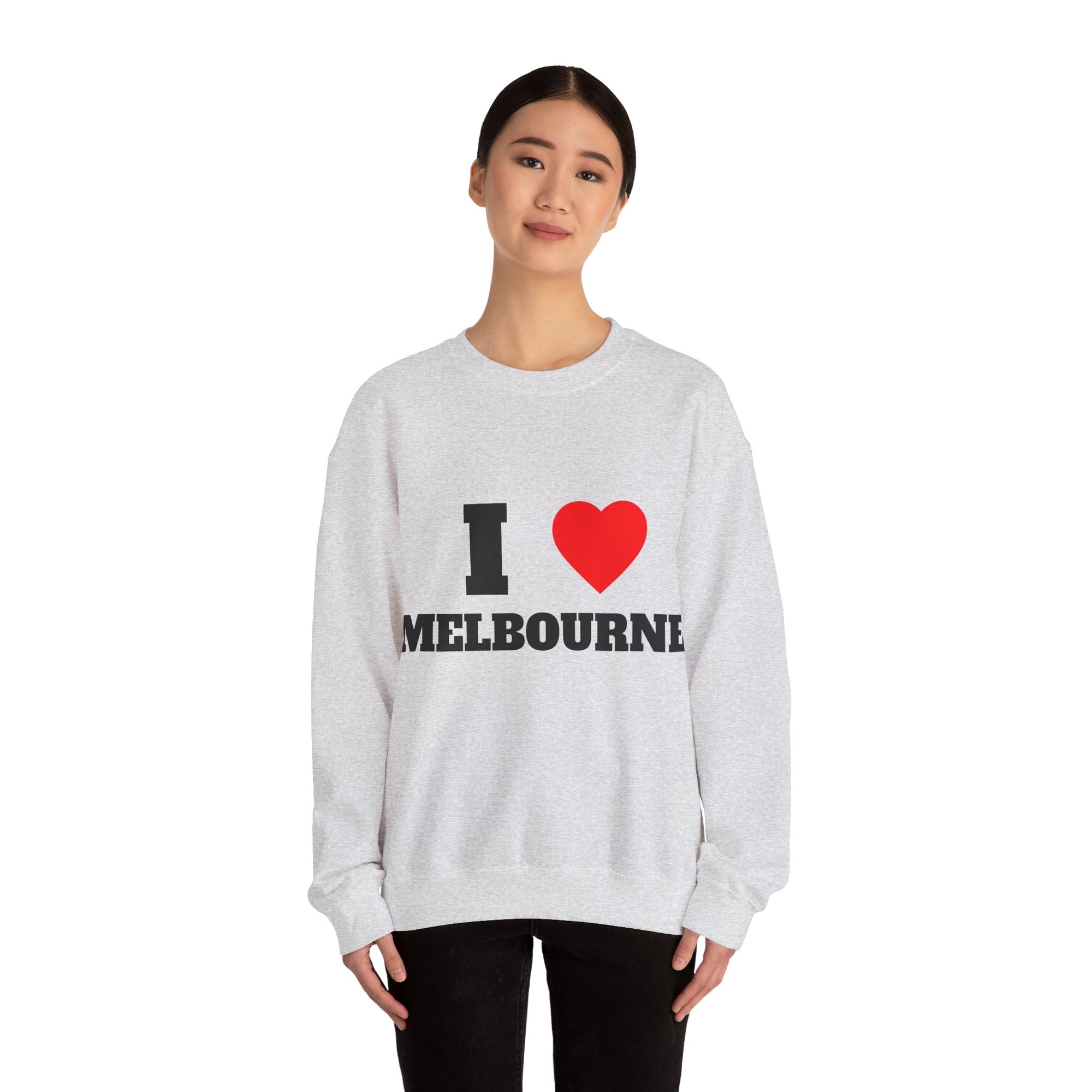 I Love Melbourne Unisex Crewneck Sweatshirt | Cozy Gift for Travelers, Fashion Lovers, Tasmania Souvenir, Comfortable Sweatshirt, [...]