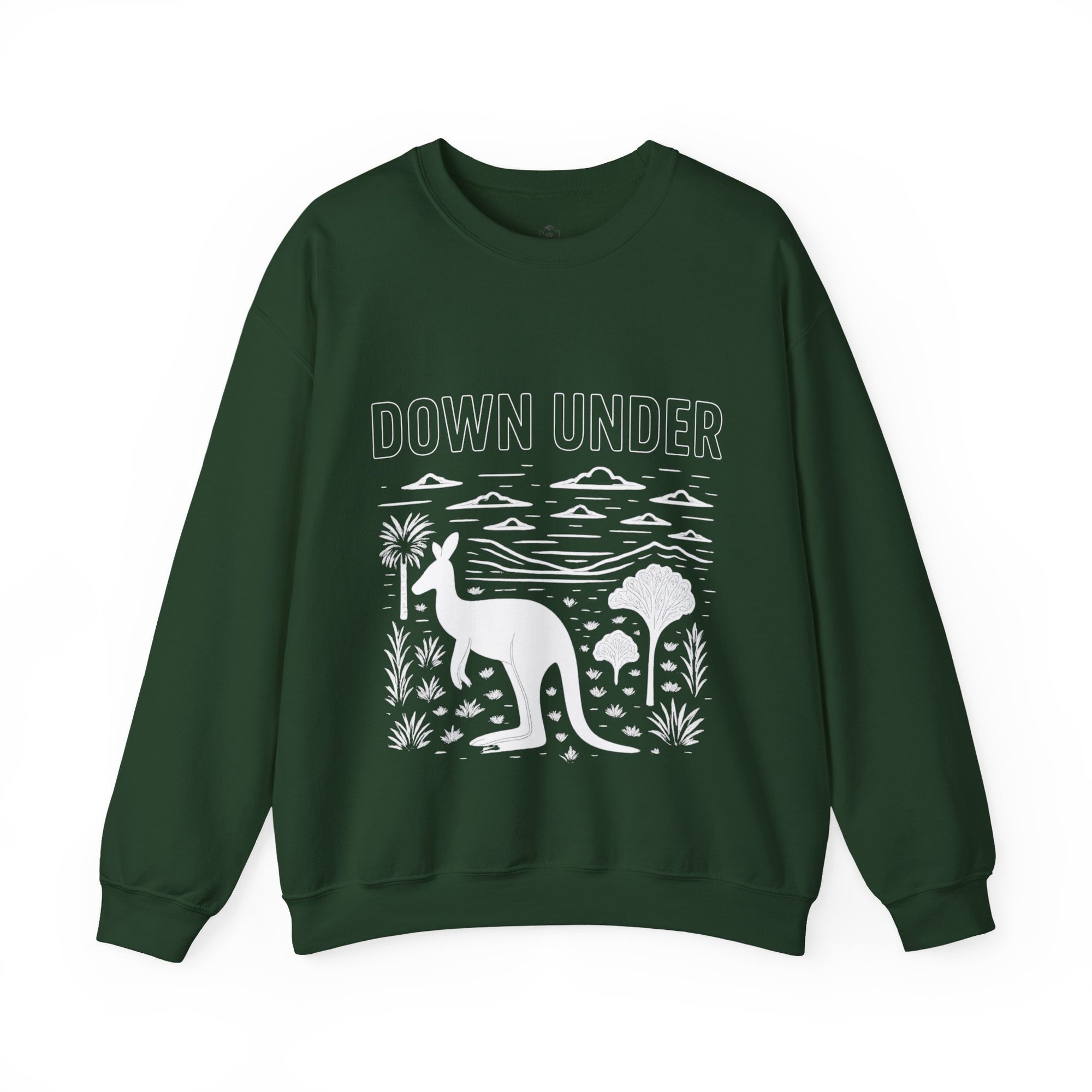 Down Under Unisex Crewneck Sweatshirt | Cozy Gift for Travelers, Fashion Lovers, Tasmania Souvenir, Comfortable Sweatshirt, [...]