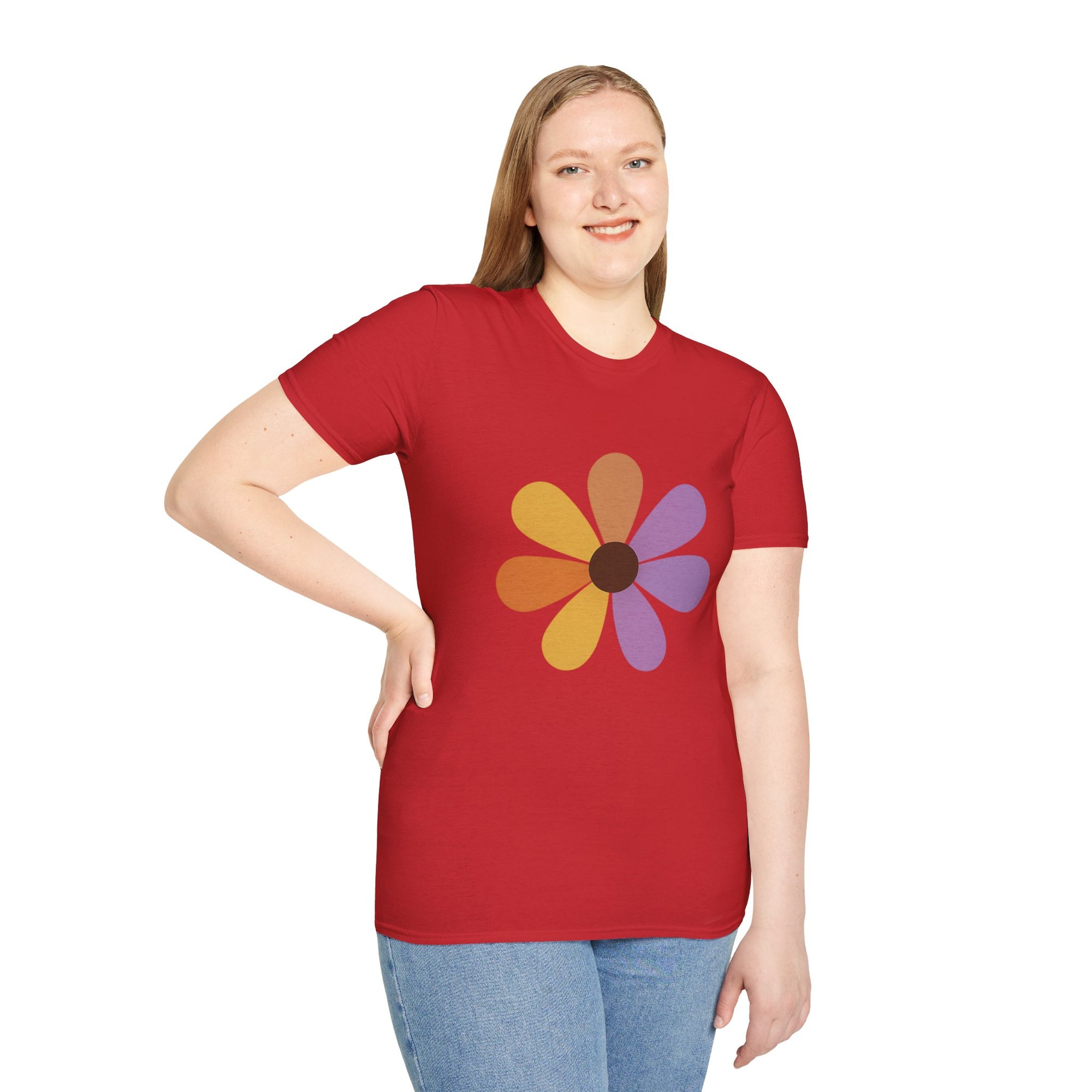 Blooming Flower Unisex T-Shirt, Softstyle Tee, Inspirational Shirt, Heartfelt Gift
