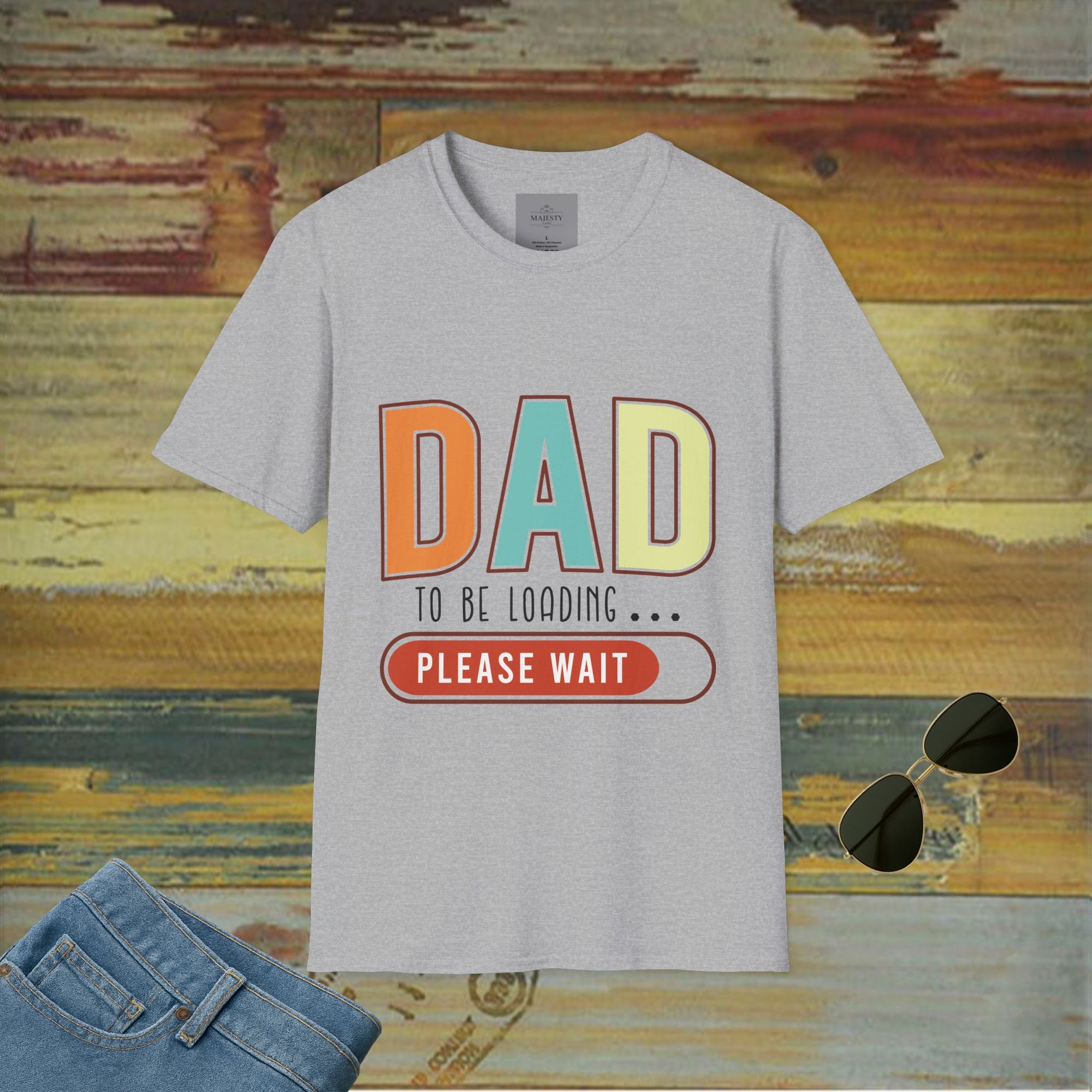 Dad Please Wait T-Shirt, Softstyle Tee