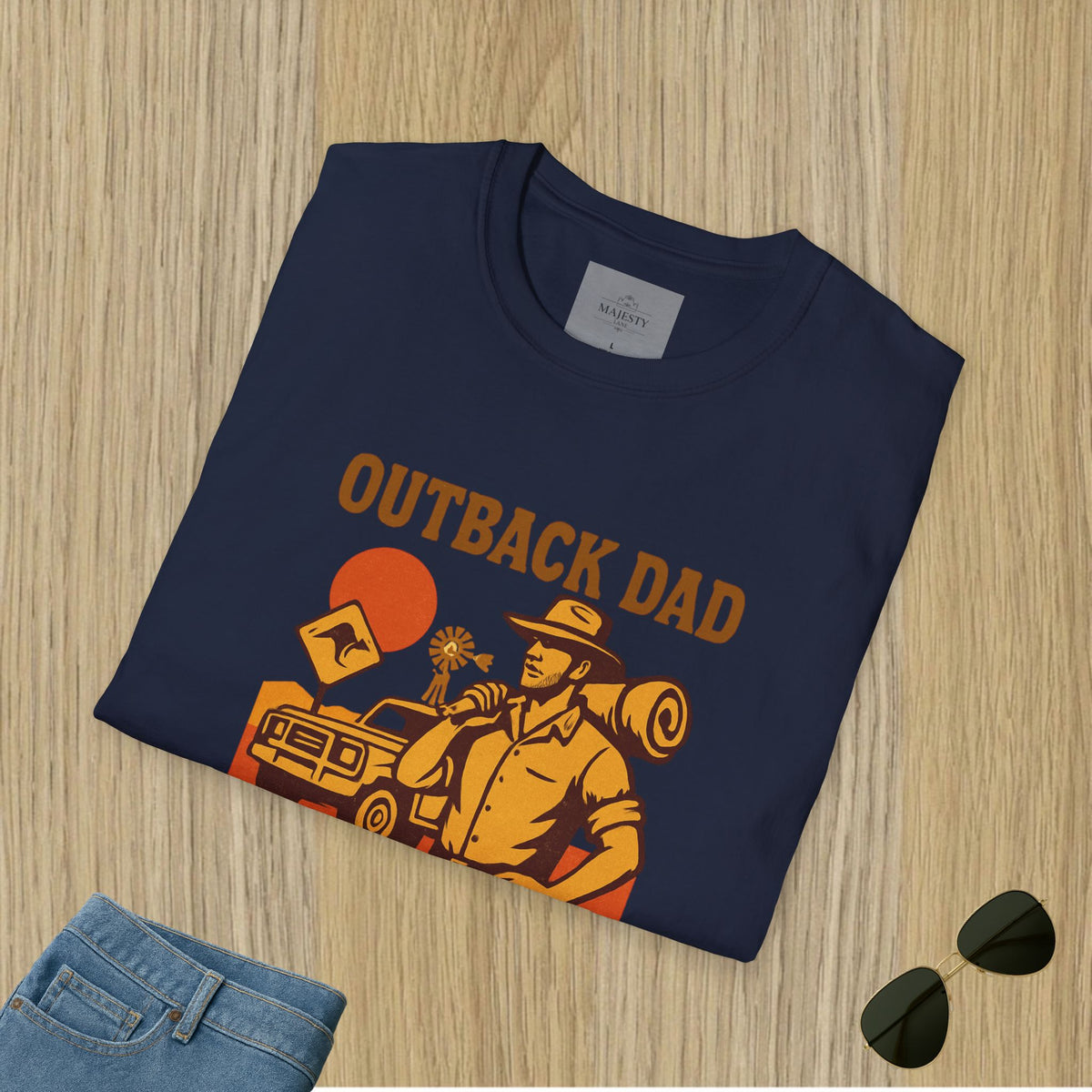 Outback Dad T-Shirt, Softstyle Tee