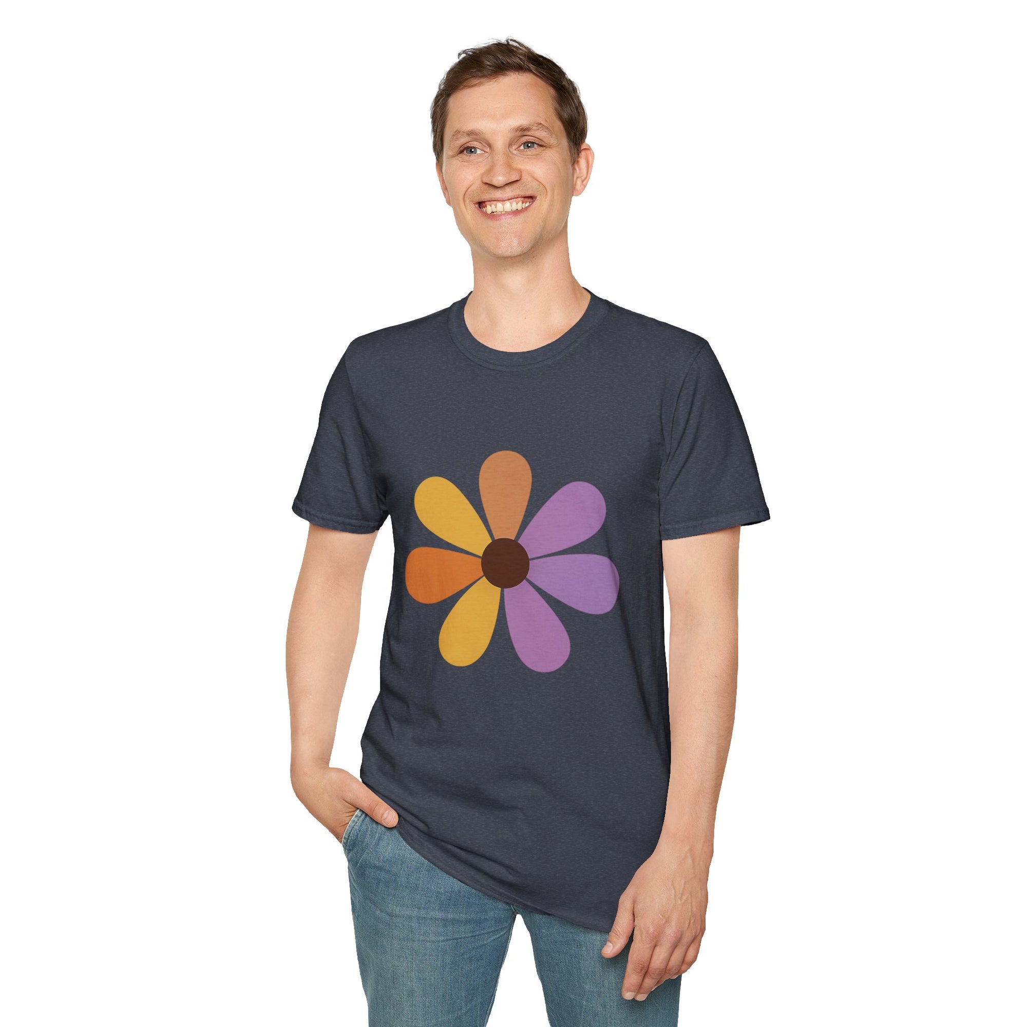 Blooming Flower Unisex T-Shirt, Softstyle Tee, Inspirational Shirt, Heartfelt Gift