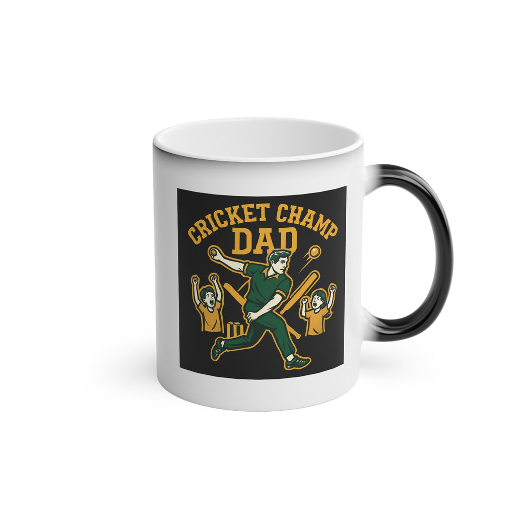 Magic Mug - Cricket Champ Dad Father's Day Mug Gift