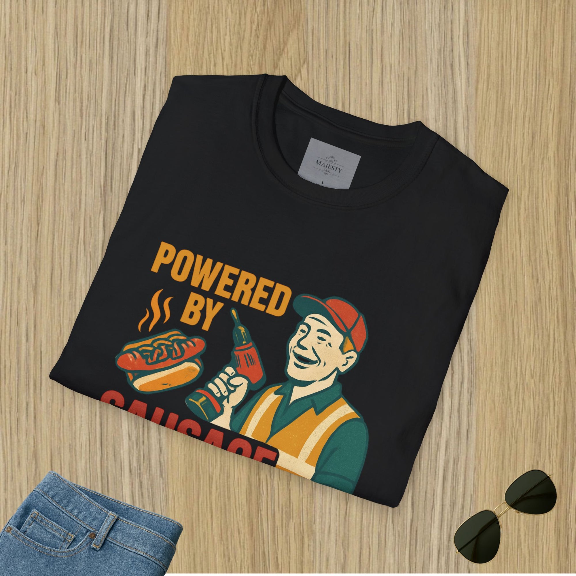 Susage Sizzles Dad T-Shirt, Softstyle Tee