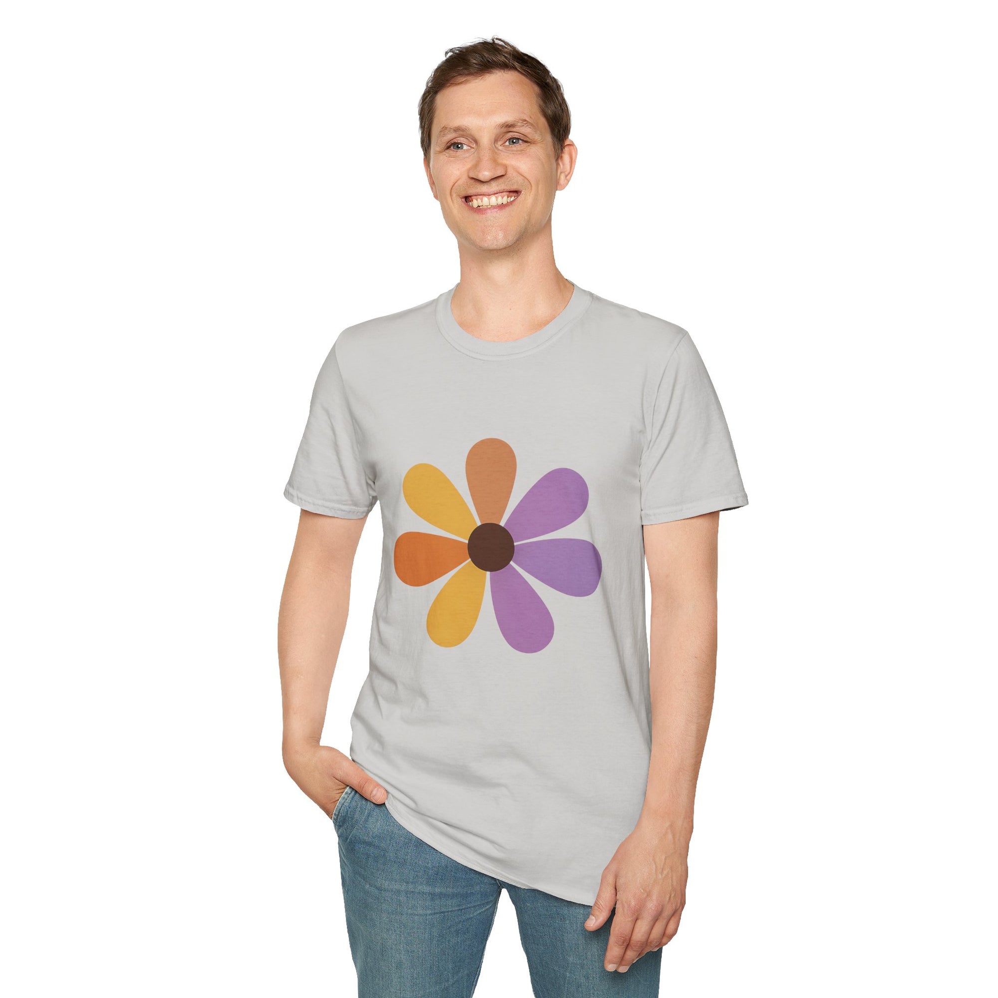 Blooming Flower Unisex T-Shirt, Softstyle Tee, Inspirational Shirt, Heartfelt Gift