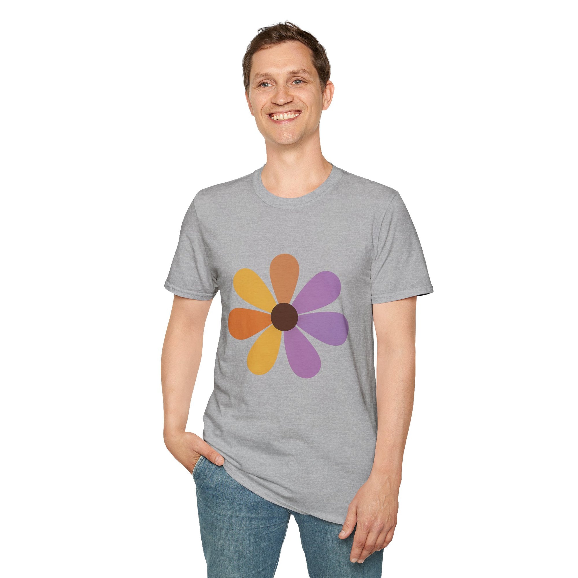 Blooming Flower Unisex T-Shirt, Softstyle Tee, Inspirational Shirt, Heartfelt Gift