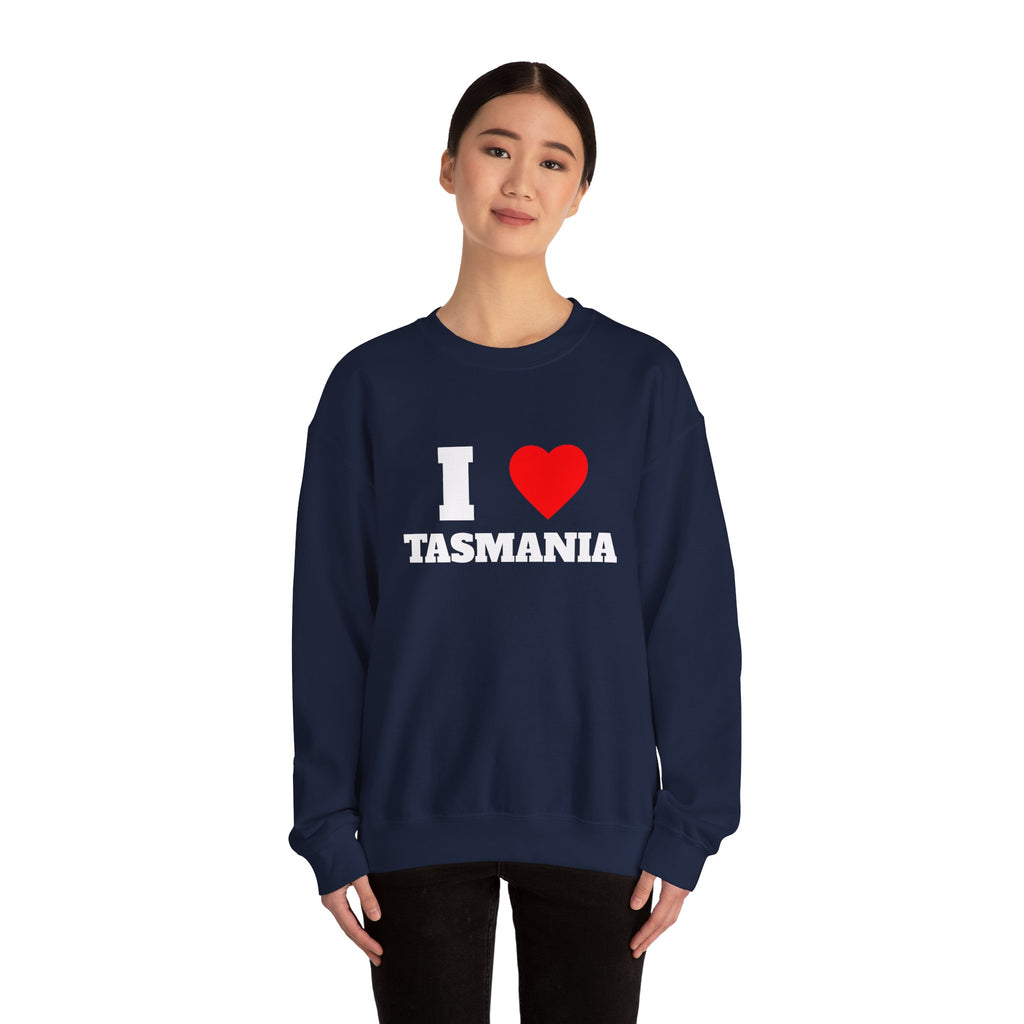 I Love Tasmania Unisex Crewneck Sweatshirt | Cozy Gift for Travelers, Fashion Lovers, Tasmania Souvenir, Comfortable Sweatshirt, [...]