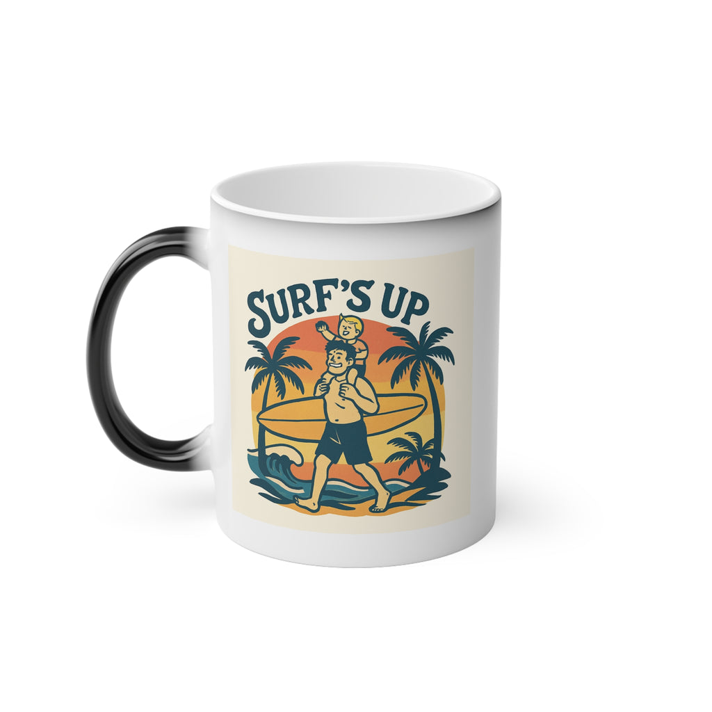 Surf's Up Legend Dad Father's Day Mug