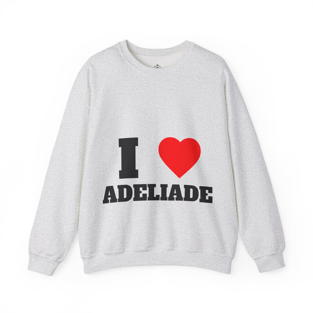 I Love Adeliade Unisex Crewneck Sweatshirt | Cozy Gift for Travelers, Fashion Lovers, Tasmania Souvenir, Comfortable Sweatshirt, [...]