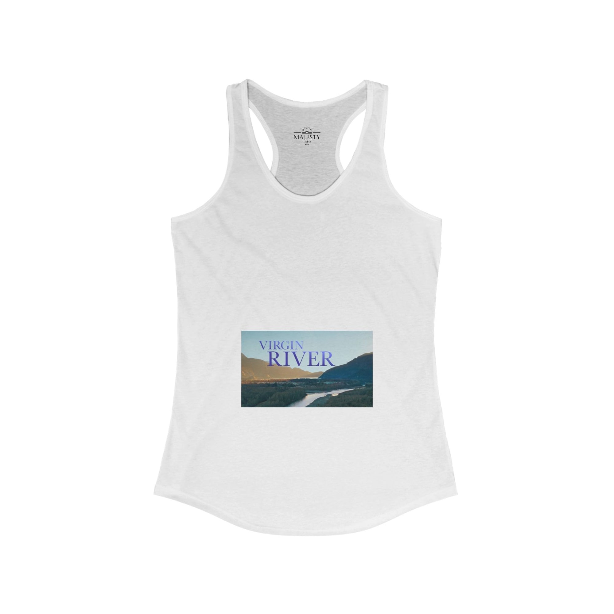 Racerback Tank, Bohemian Style Top, Summer Attire, Casual Wear, Gift for Her, Festival Clothing