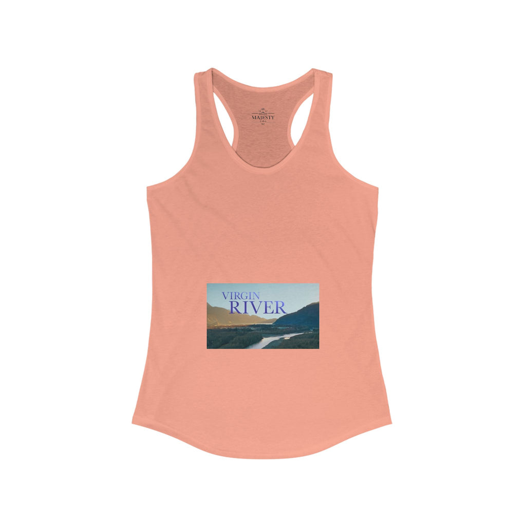 Racerback Tank, Bohemian Style Top, Summer Attire, Casual Wear, Gift for Her, Festival Clothing