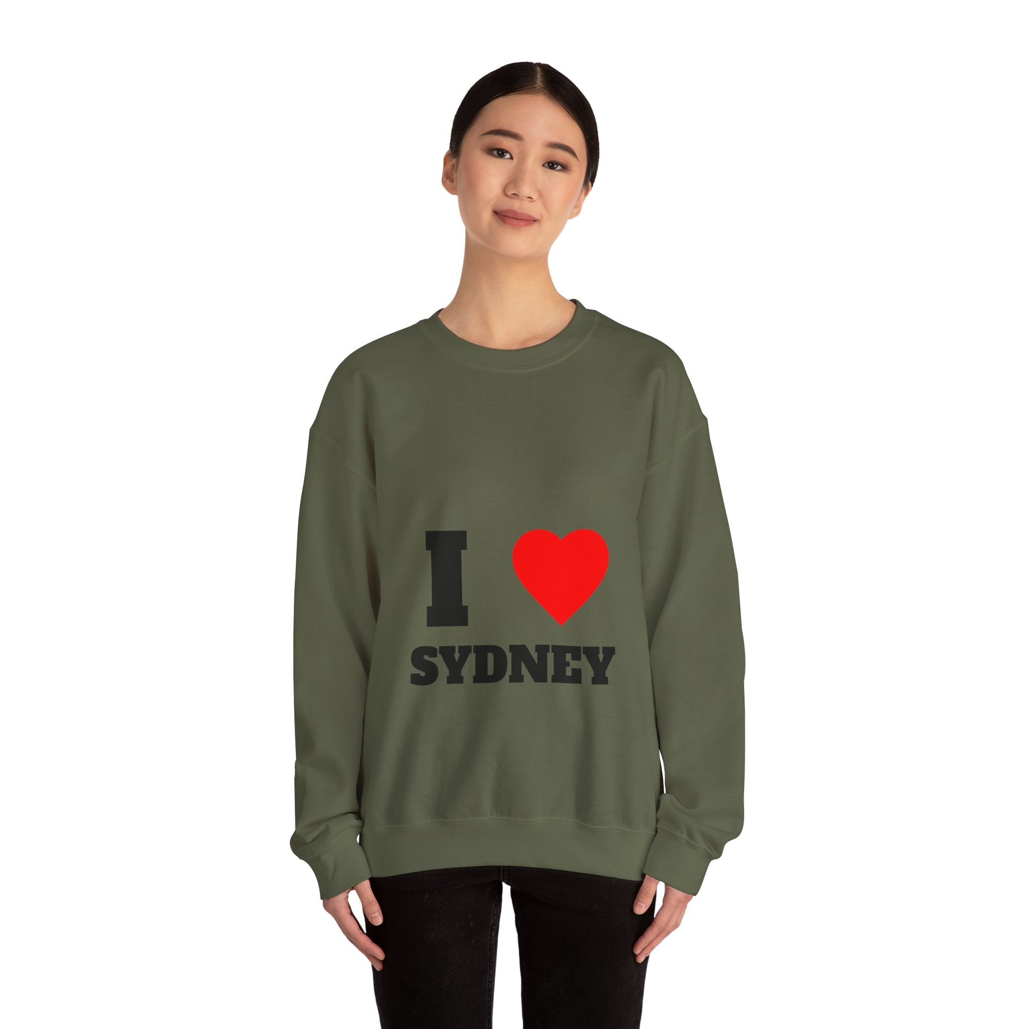 I Love Sydney Unisex Crewneck Sweatshirt | Cozy Gift for Travelers, Fashion Lovers, Tasmania Souvenir, Comfortable Sweatshirt, [...]