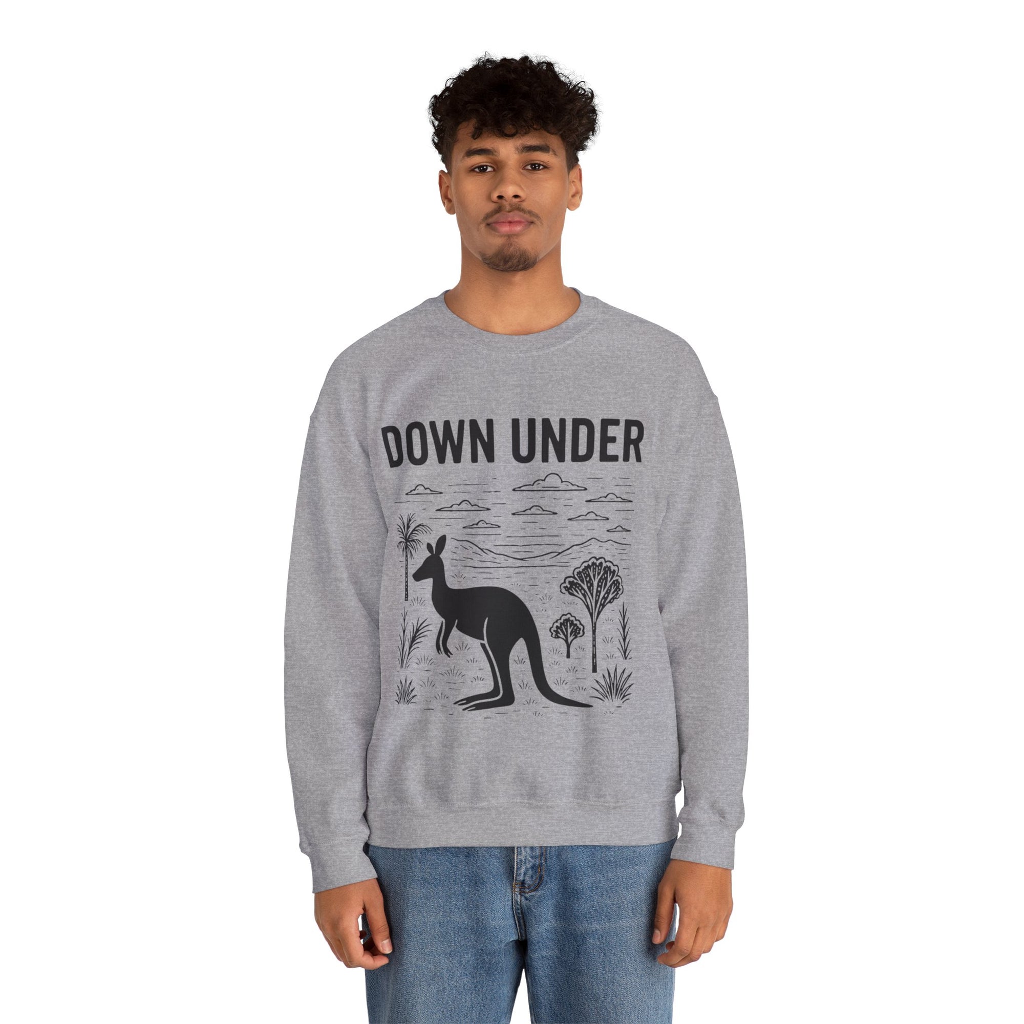 Down Under Unisex Crewneck Sweatshirt | Cozy Gift for Travelers, Fashion Lovers, Tasmania Souvenir, Comfortable Sweatshirt, [...]