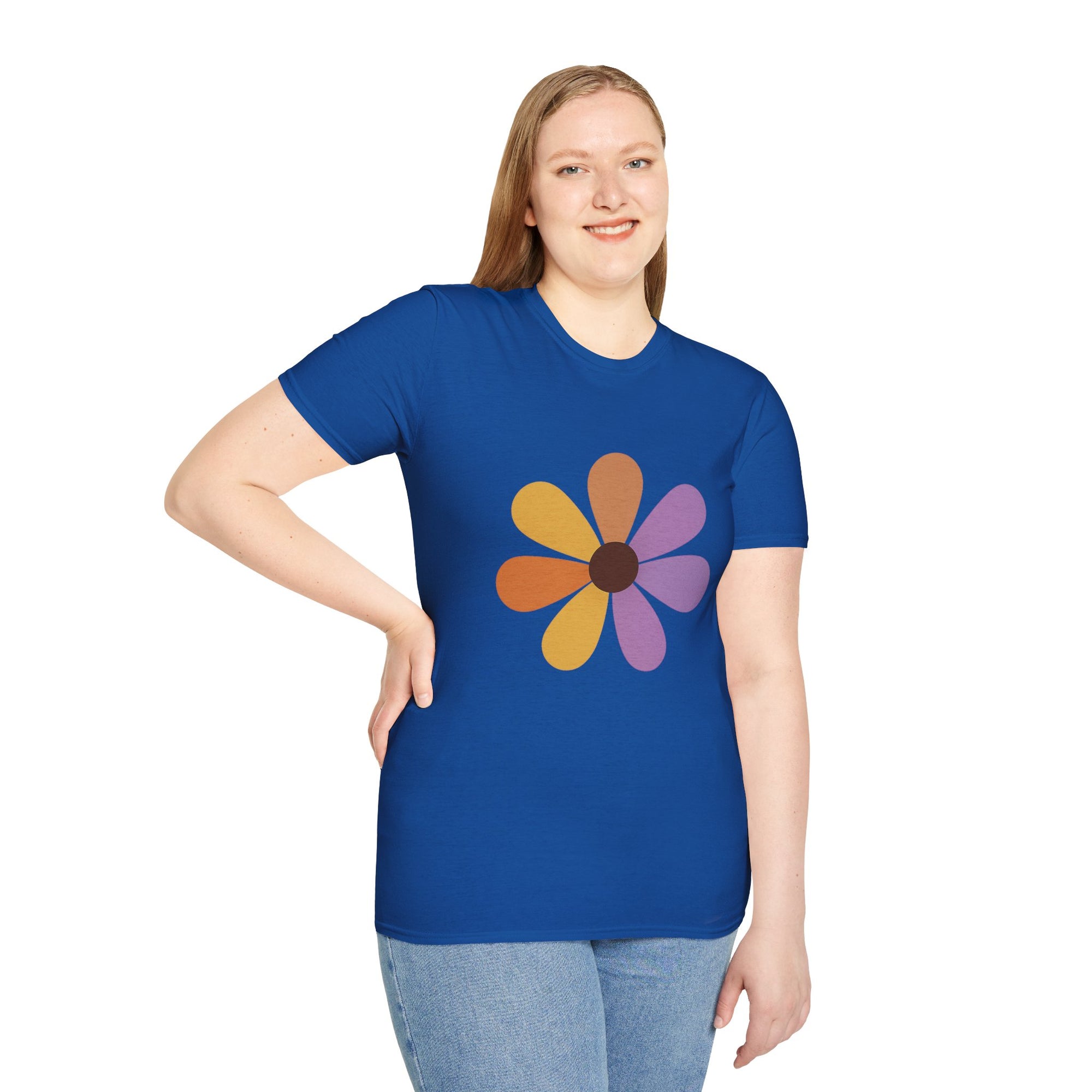 Blooming Flower Unisex T-Shirt, Softstyle Tee, Inspirational Shirt, Heartfelt Gift