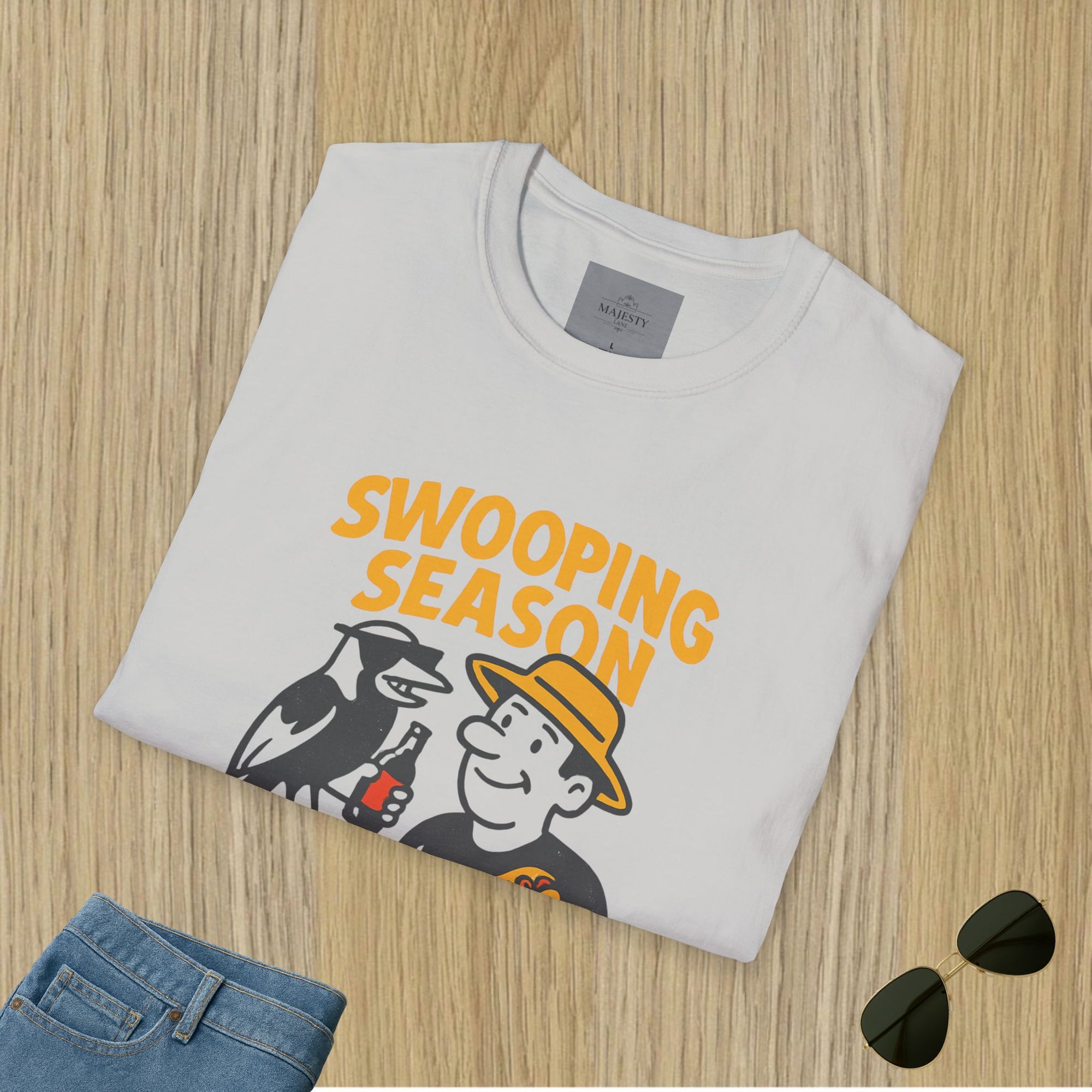 Swooping Season Dad T-Shirt, Softstyle Tee