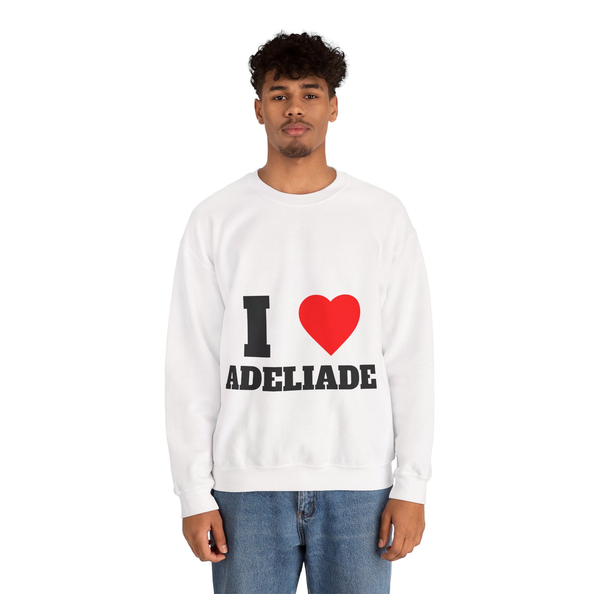 I Love Adeliade Unisex Crewneck Sweatshirt | Cozy Gift for Travelers, Fashion Lovers, Tasmania Souvenir, Comfortable Sweatshirt, [...]