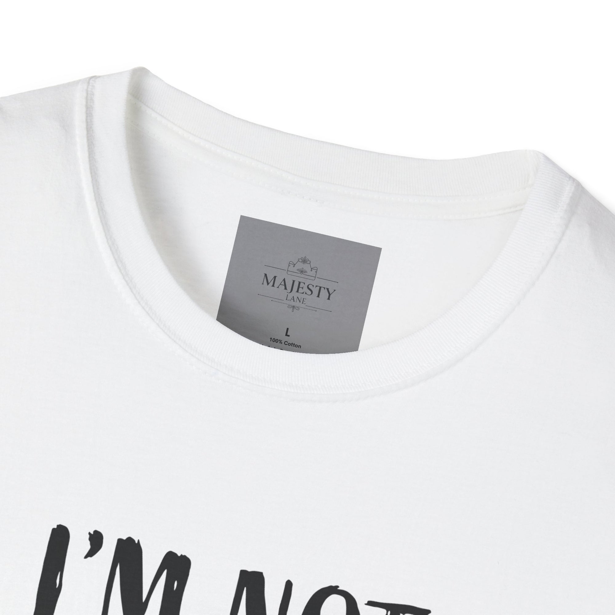 I am not short Unisex T-Shirt, Softstyle Tee, Inspirational Shirt, Heartfelt Gift