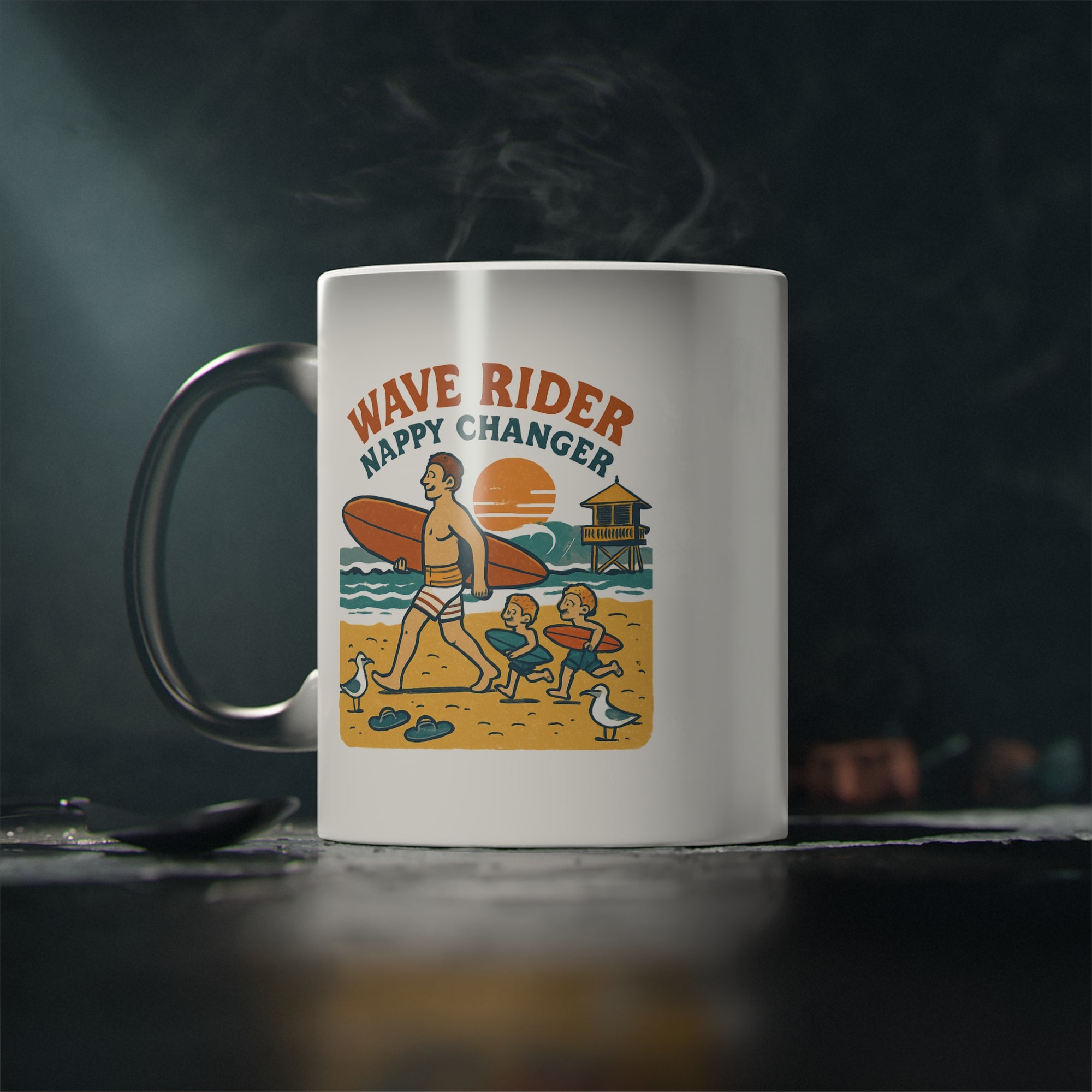 Magic Mug - Wave Seven Nappy Changer Father's Day Mug