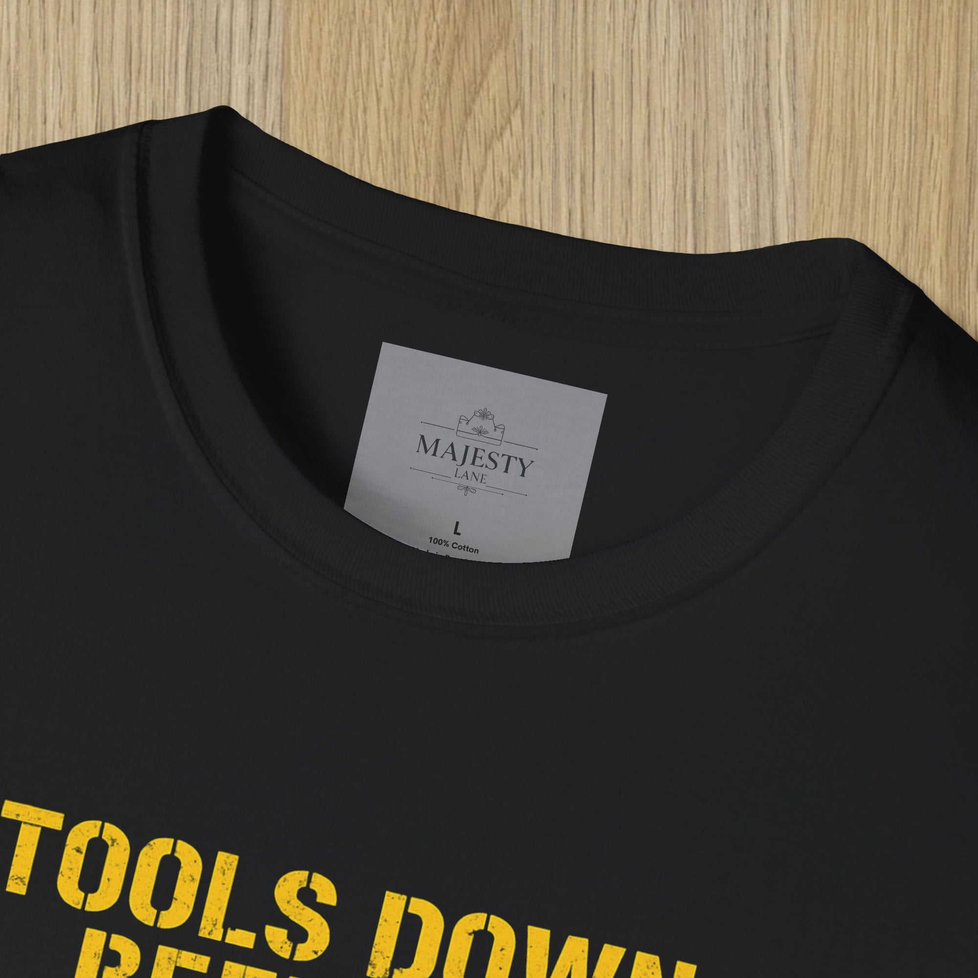 Tools Down Beer Up Dad T-Shirt, Softstyle Tee