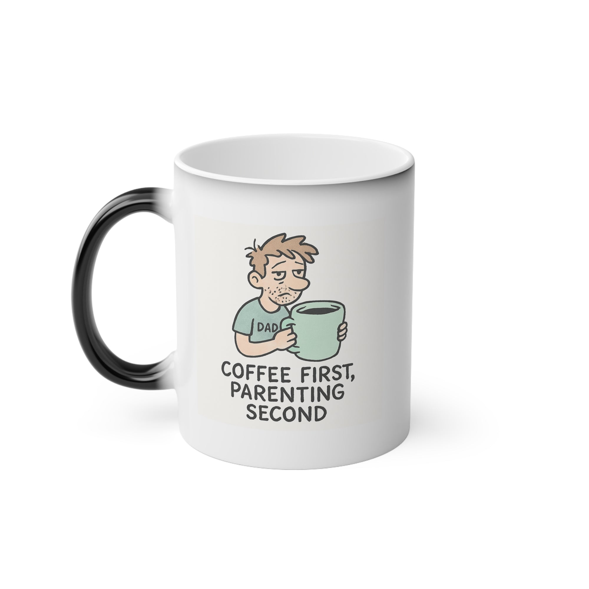 Coffee First Father's Day Mug