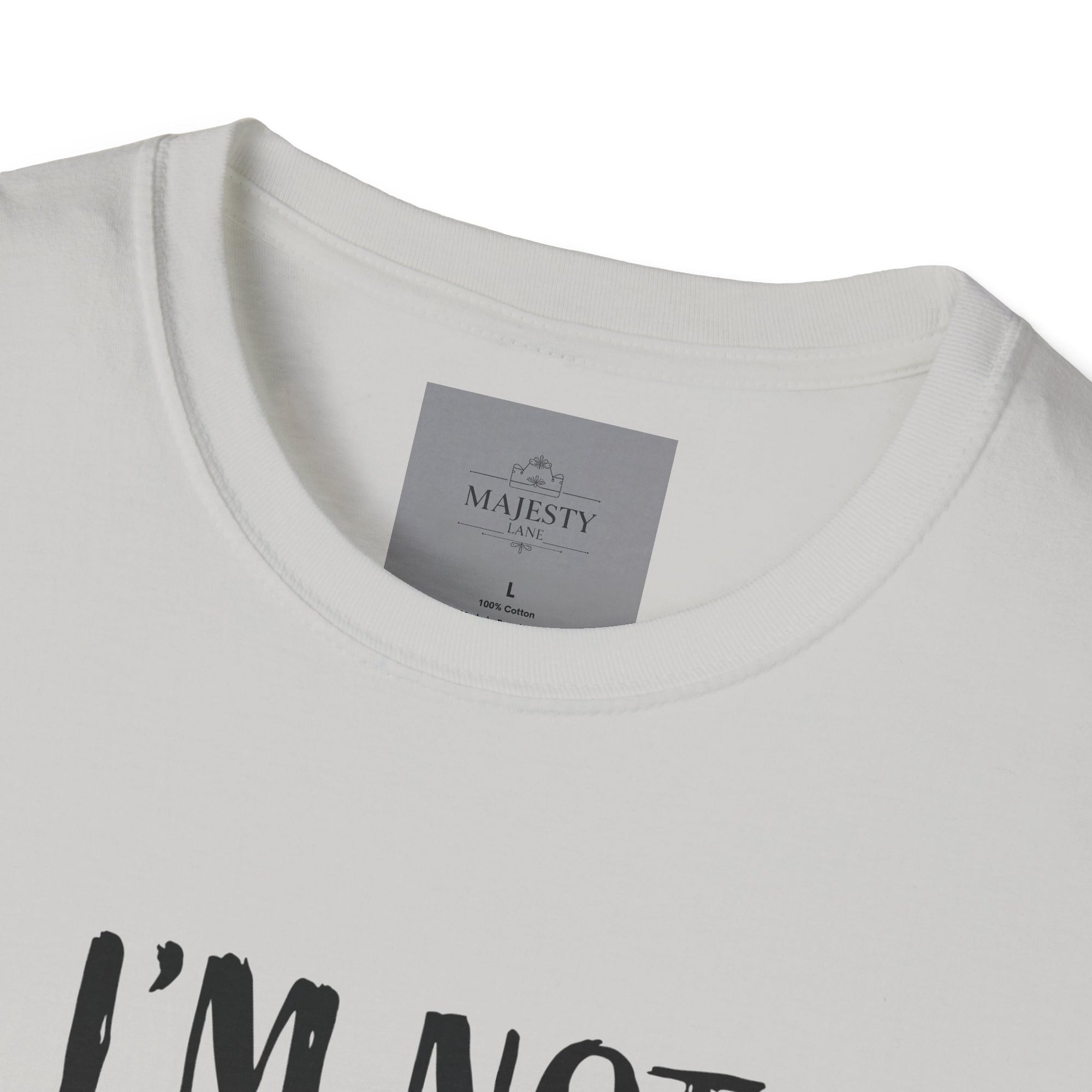 I am not short Unisex T-Shirt, Softstyle Tee, Inspirational Shirt, Heartfelt Gift
