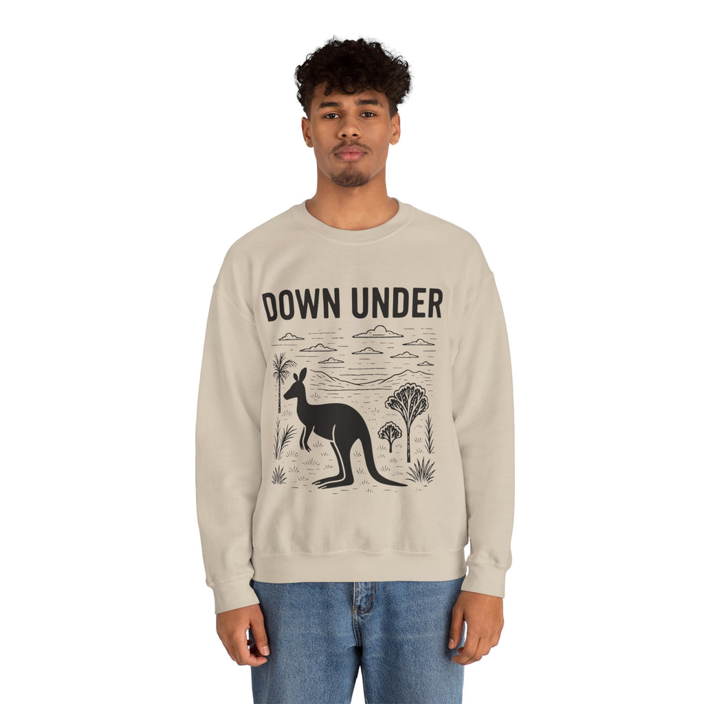 Down Under Unisex Crewneck Sweatshirt | Cozy Gift for Travelers, Fashion Lovers, Tasmania Souvenir, Comfortable Sweatshirt, [...]
