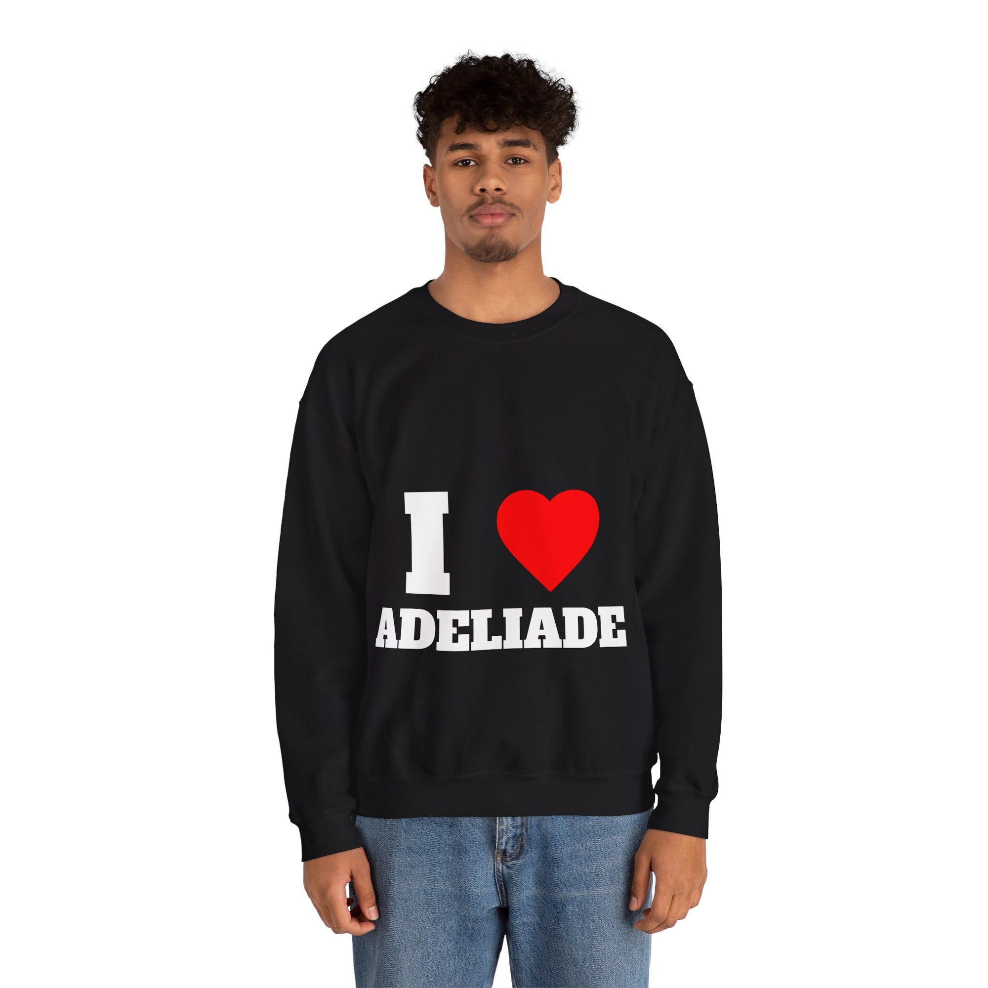I Love Adeliade Unisex Crewneck Sweatshirt | Cozy Gift for Travelers, Fashion Lovers, Tasmania Souvenir, Comfortable Sweatshirt, [...]