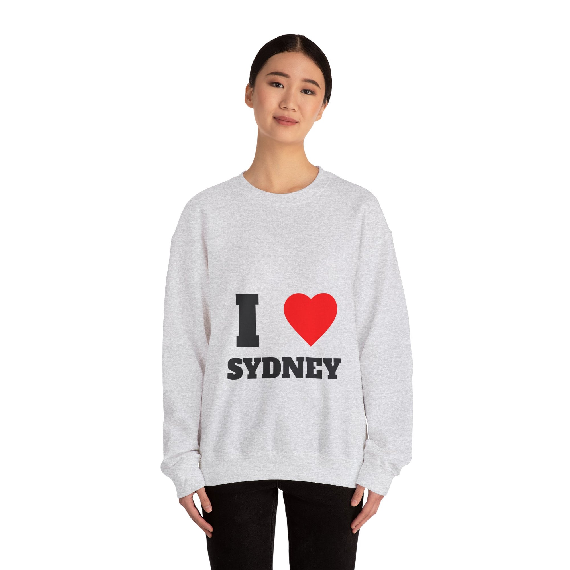 I Love Sydney Unisex Crewneck Sweatshirt | Cozy Gift for Travelers, Fashion Lovers, Tasmania Souvenir, Comfortable Sweatshirt, [...]