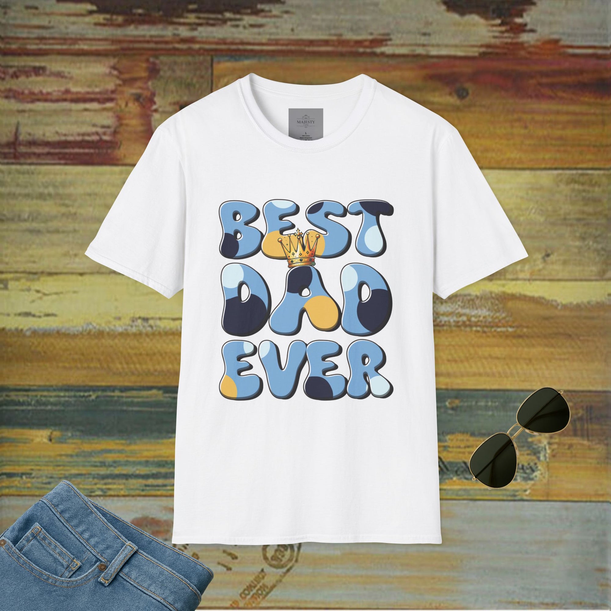 Best Dad Ever T-Shirt - Softstyle Tee