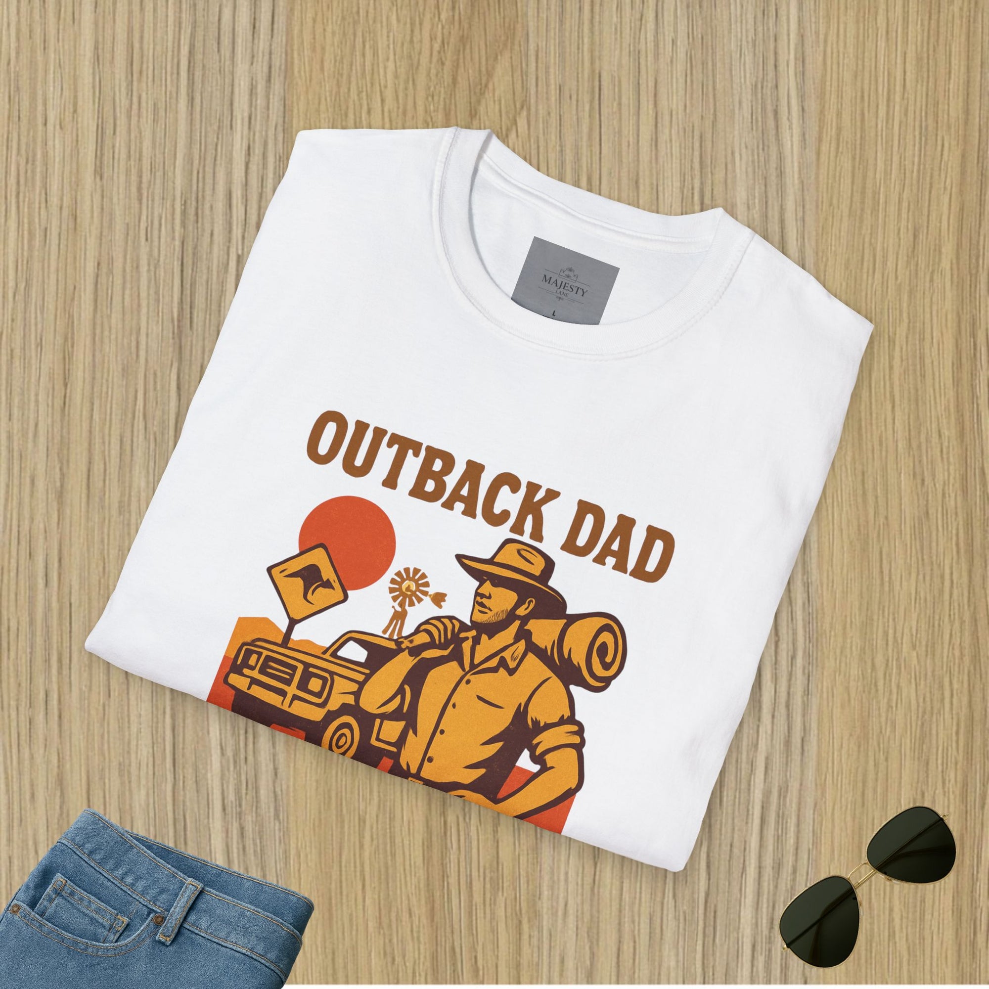 Outback Dad T-Shirt, Softstyle Tee