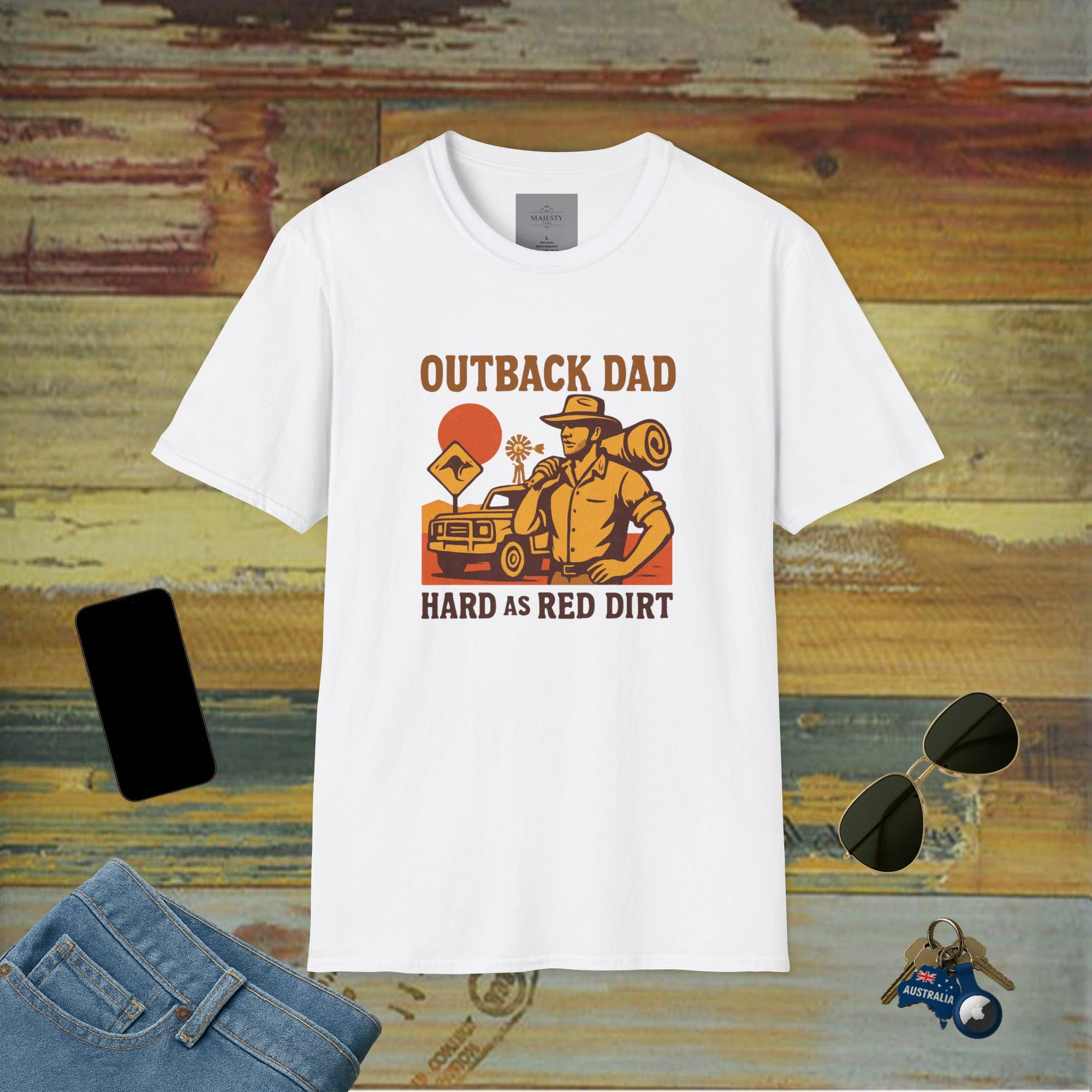 Outback Dad T-Shirt, Softstyle Tee