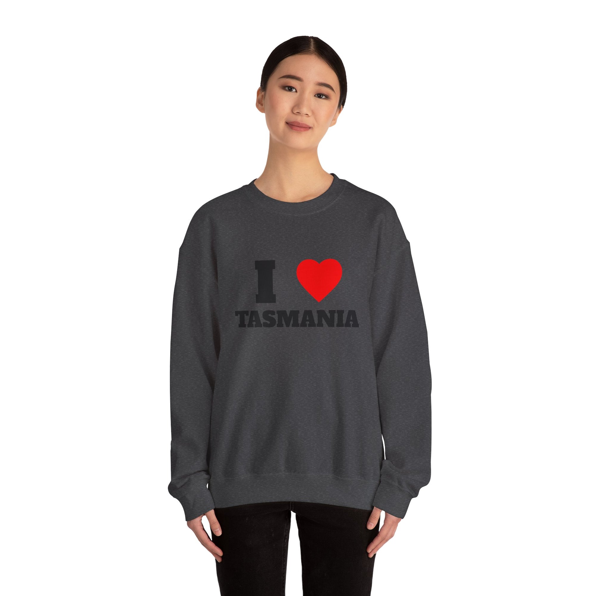 I Love Tasmania Unisex Crewneck Sweatshirt | Cozy Gift for Travelers, Fashion Lovers, Tasmania Souvenir, Comfortable Sweatshirt, [...]