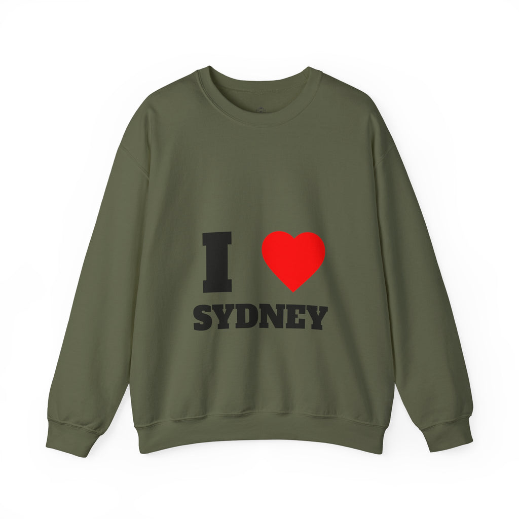 I Love Sydney Unisex Crewneck Sweatshirt | Cozy Gift for Travelers, Fashion Lovers, Tasmania Souvenir, Comfortable Sweatshirt, [...]