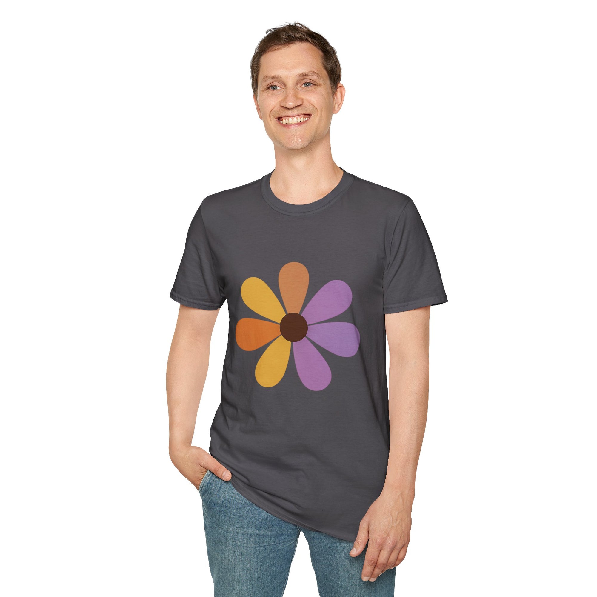 Blooming Flower Unisex T-Shirt, Softstyle Tee, Inspirational Shirt, Heartfelt Gift