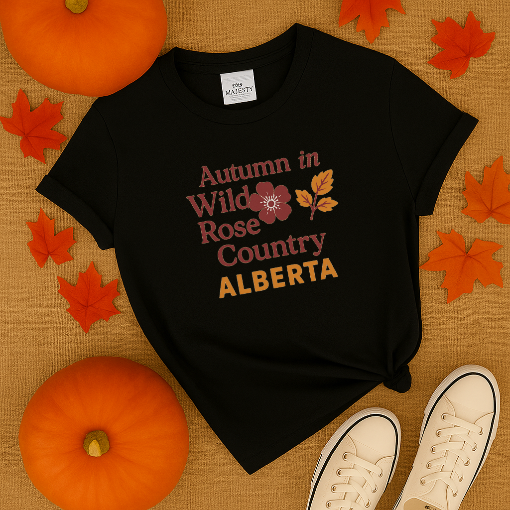 Autumn in Wild Rose Alberta T-Shirt