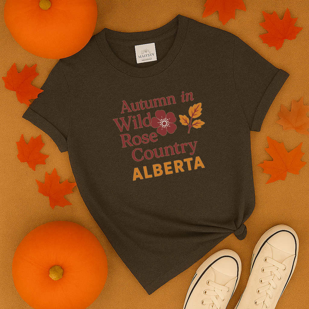 Autumn in Wild Rose Alberta T-Shirt