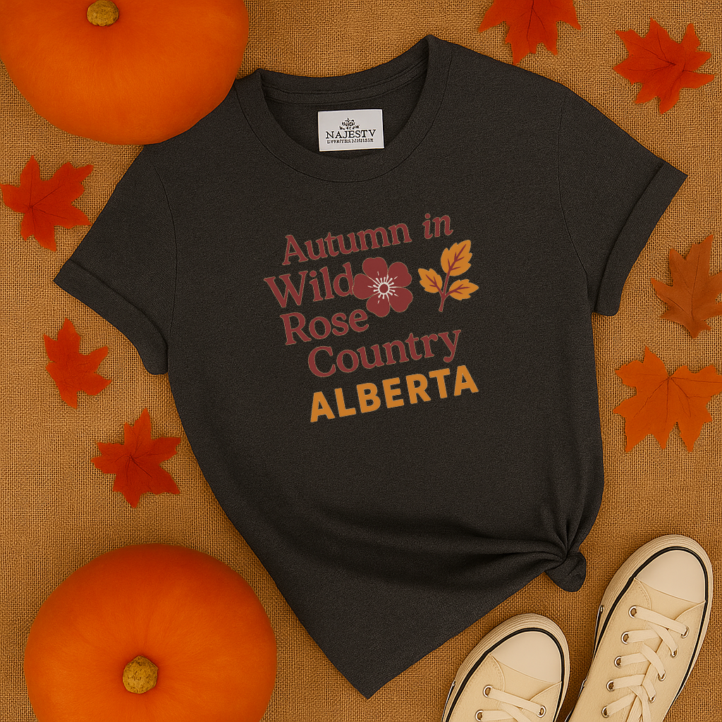 Autumn in Wild Rose Alberta T-Shirt